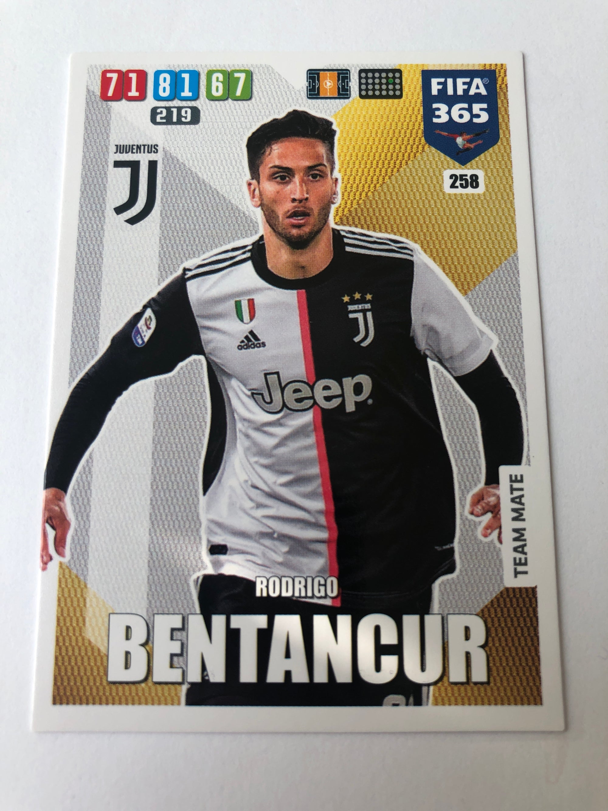 258. RODRIGO BENTANCUR - JUVENTUS - TEAM MATE