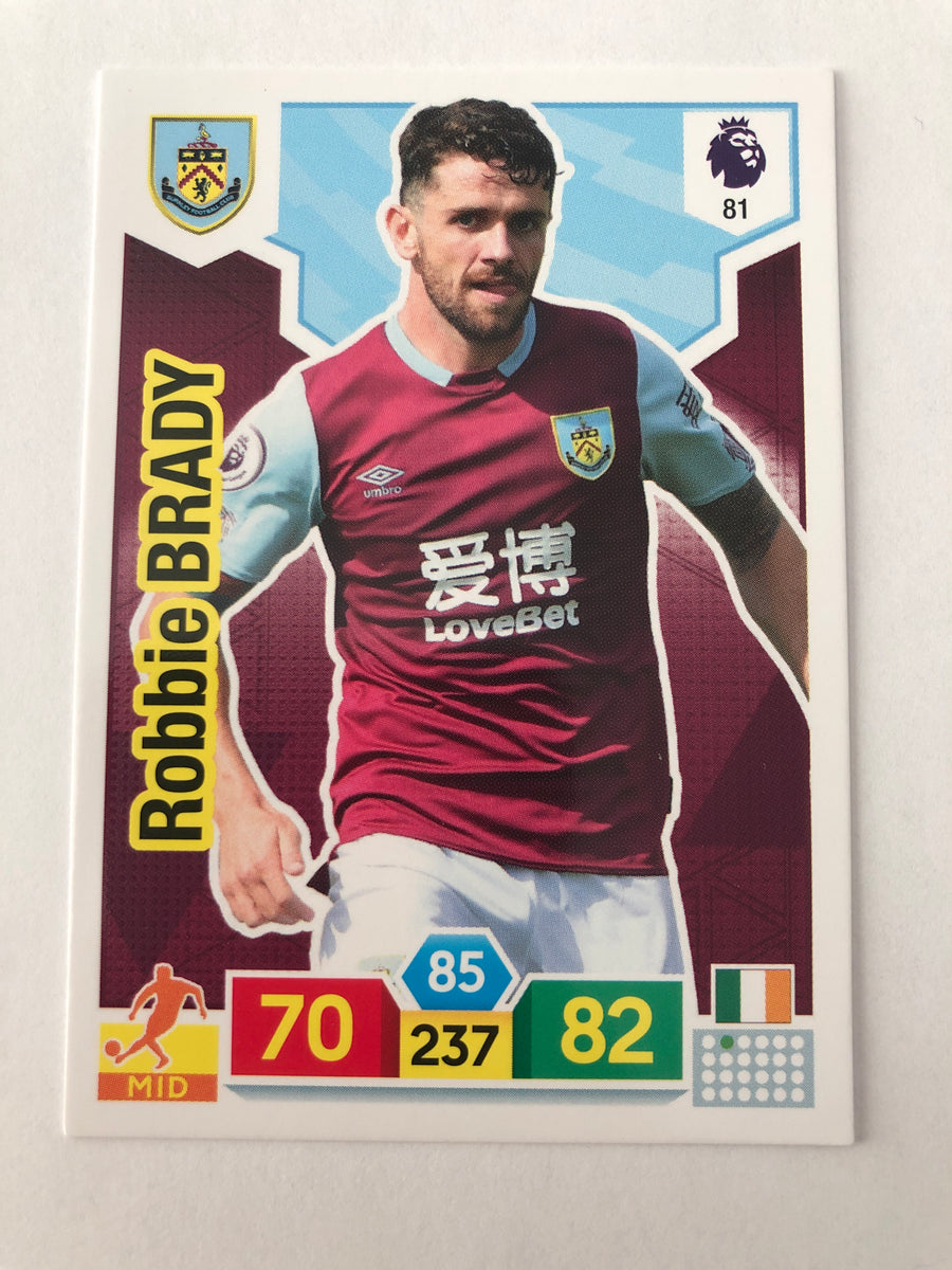 081. ROBBIE BRADY - BURNLEY
