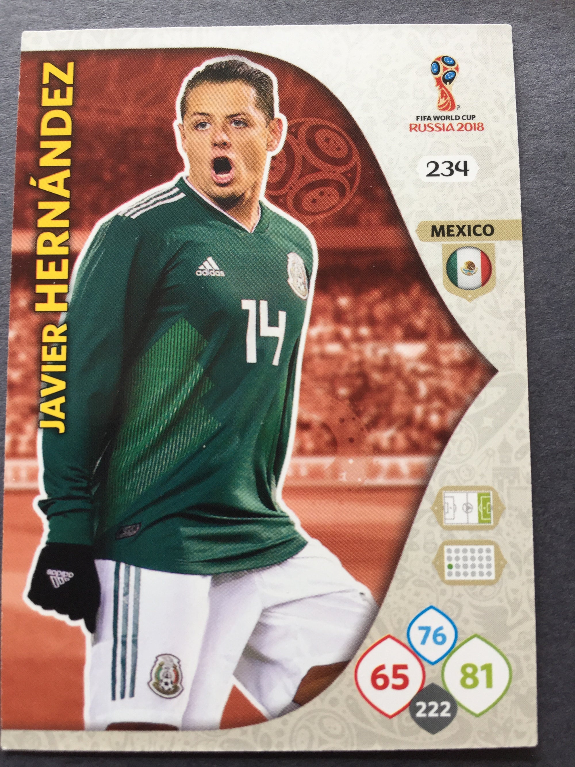 234. JAVIER HERNANDEZ - MEXICO