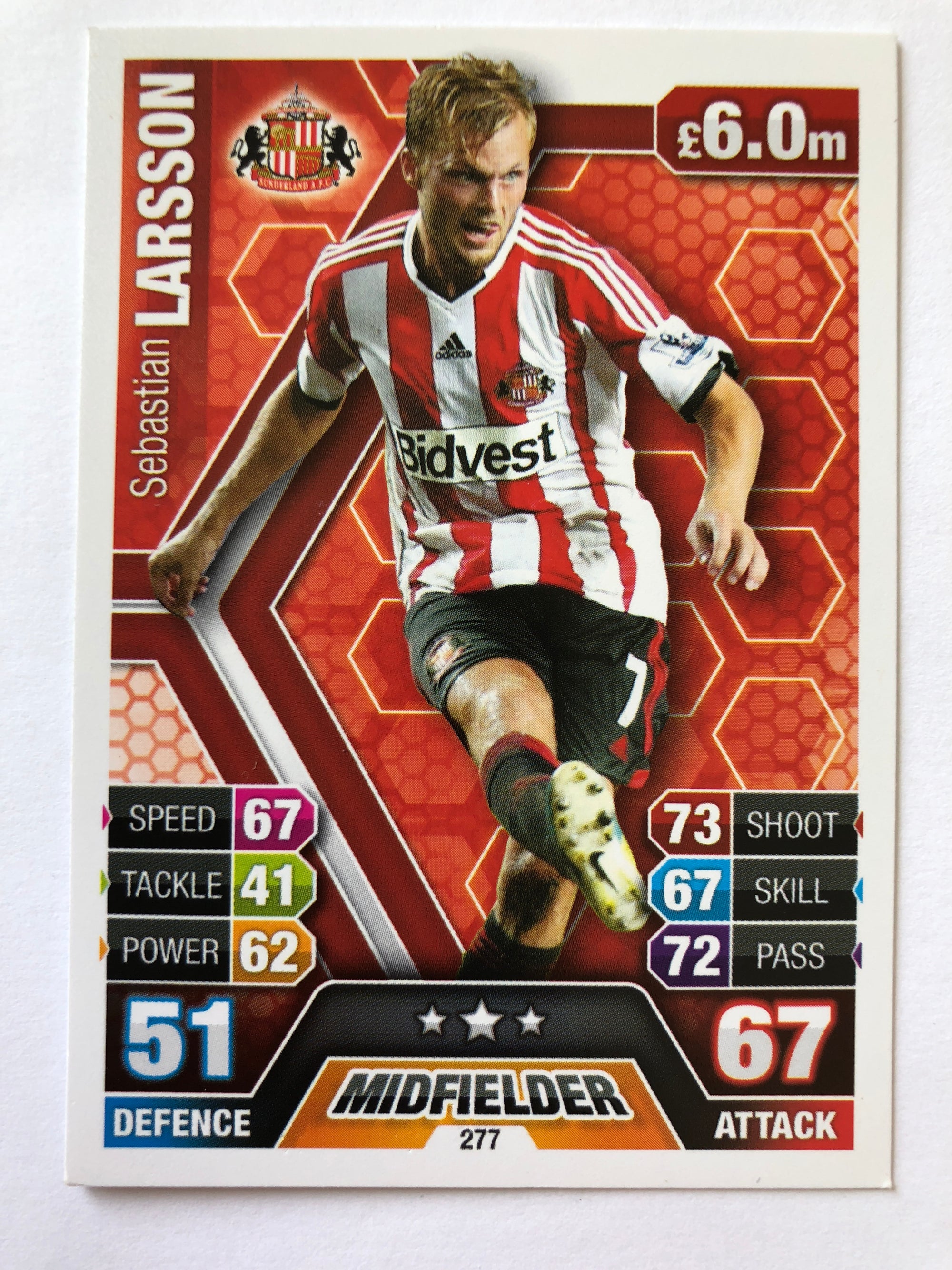 277. SEBASTIAN LARSSON - SUNDERLAND