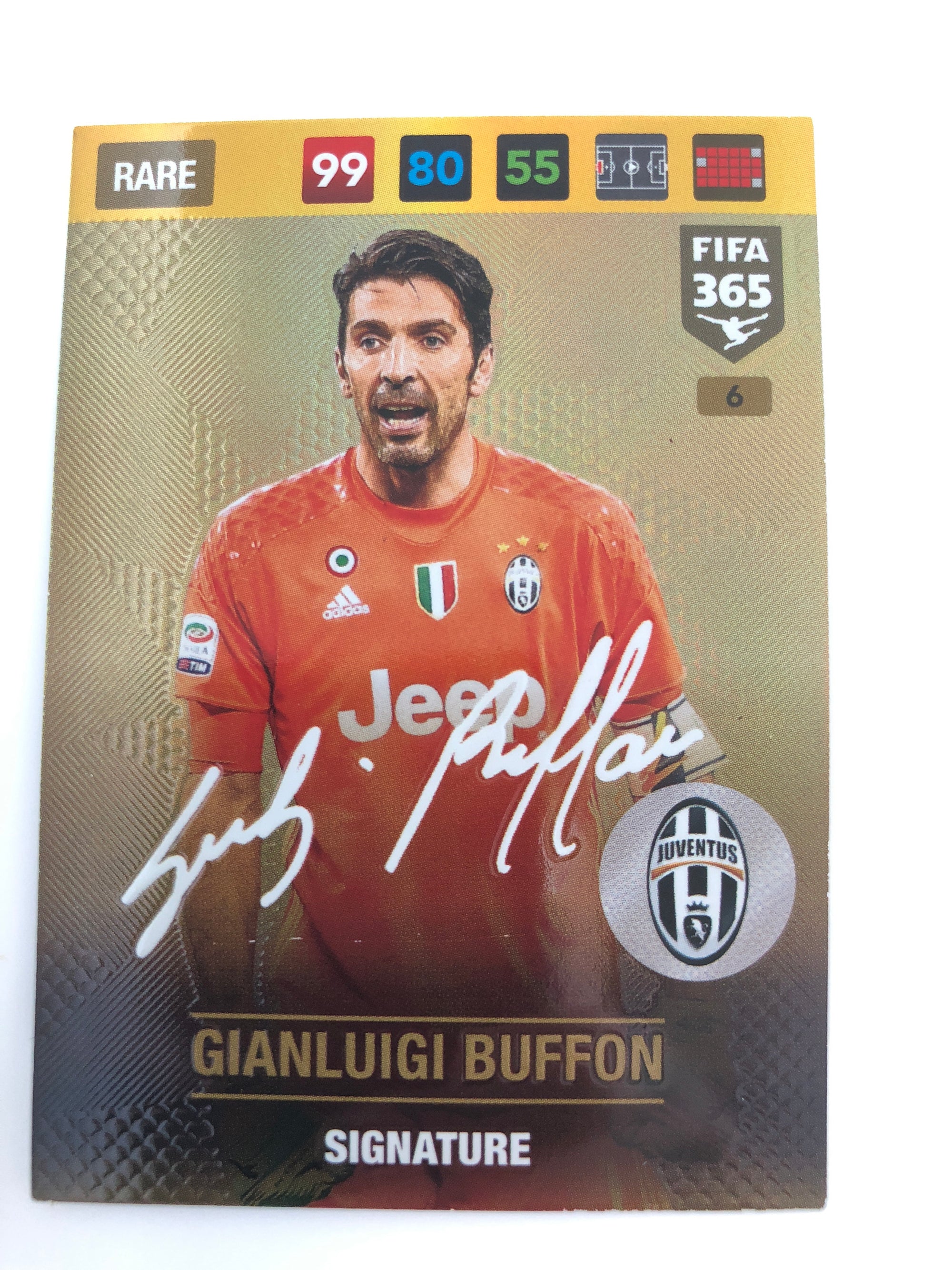 006. GIANLUIGI BUFFON - JUVENTUS - RARE - SIGNATURE