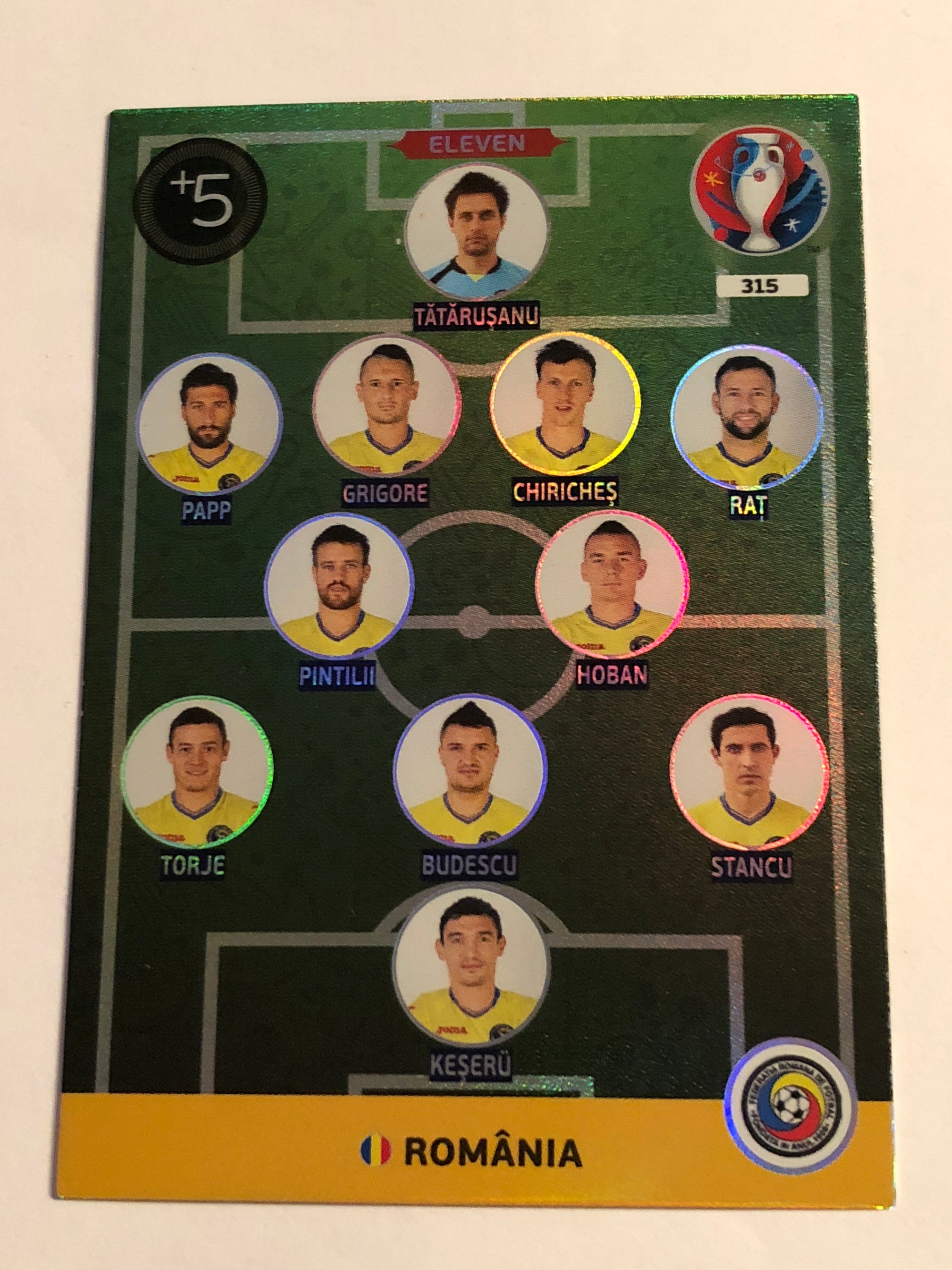 315. ROMANIA - ELEVEN