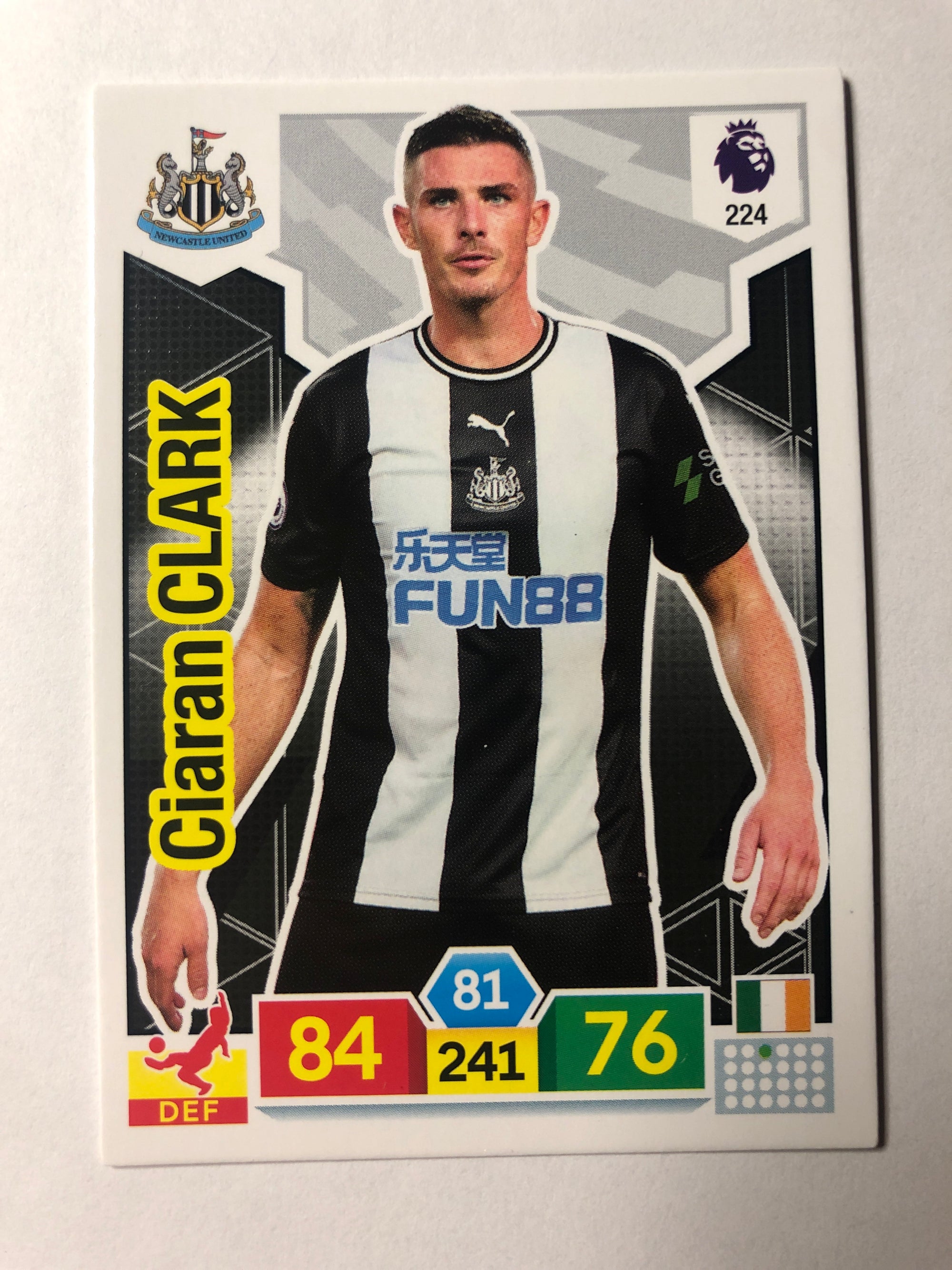 224. CIARAN CLARK - NEWCASTLE UNITED