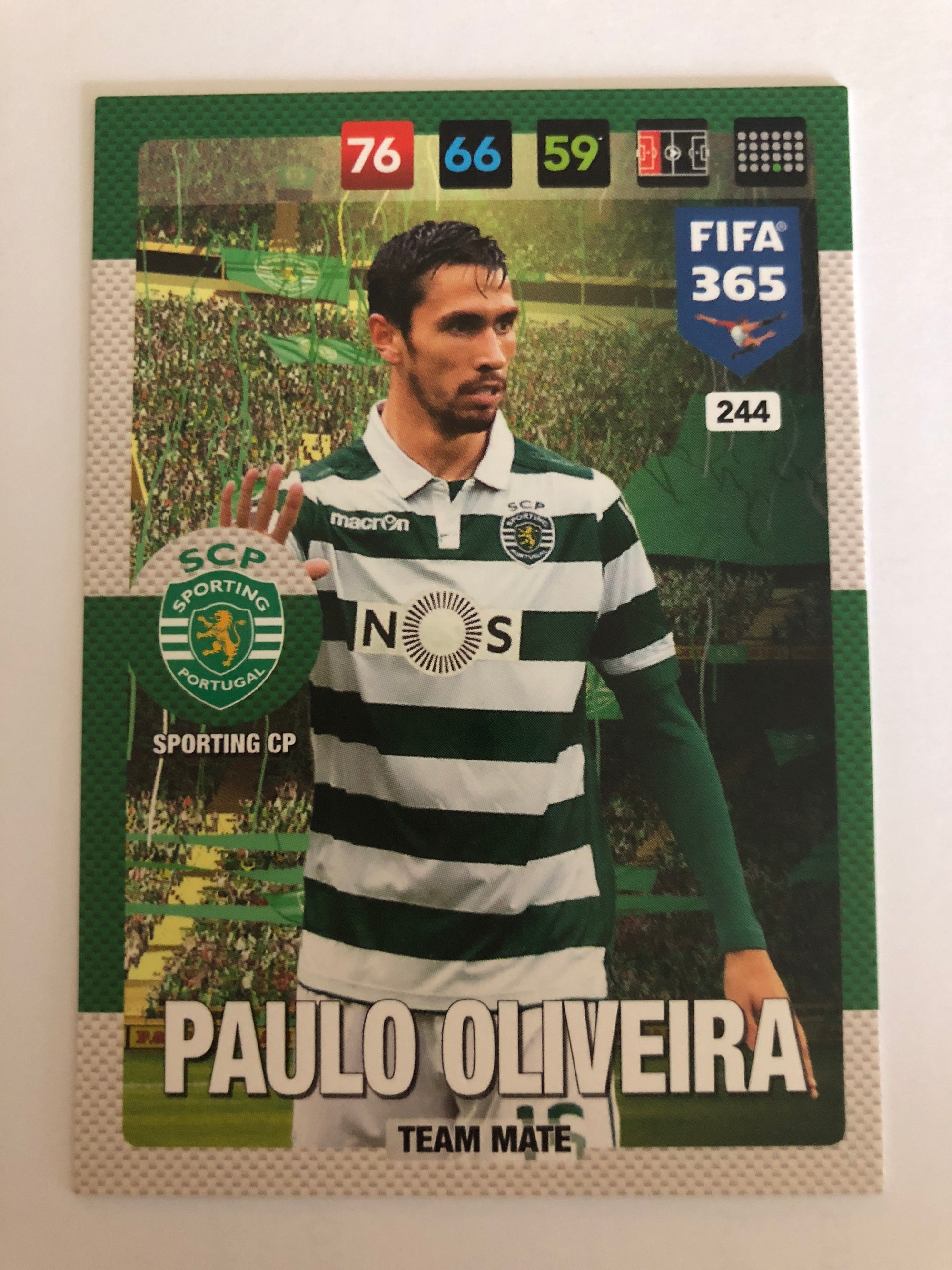 244. PAULO OLIVEIRA - SPORTING CP - TEAM MATE