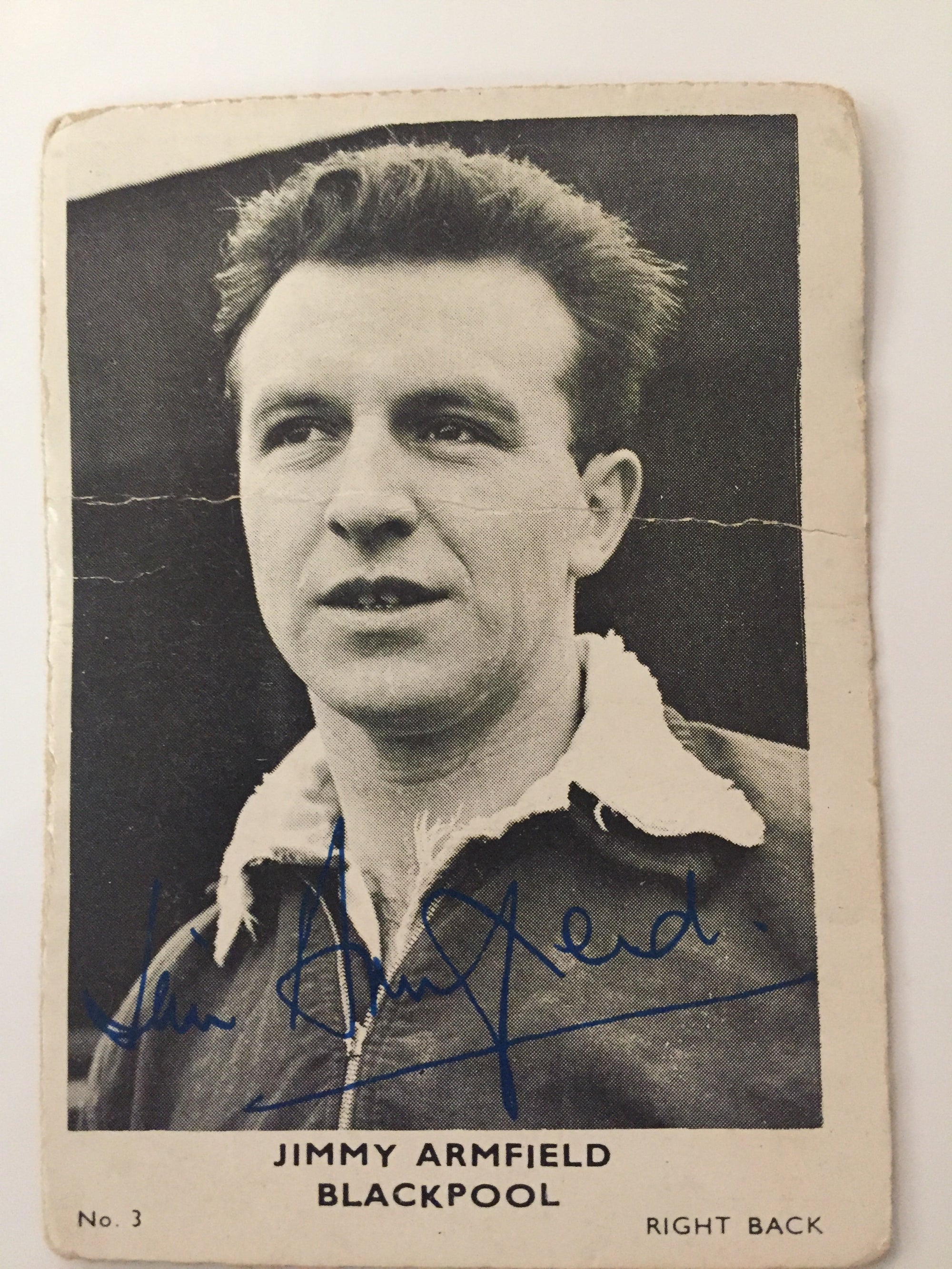 003. JIMMY ARMFIELD - BLACKPOOL