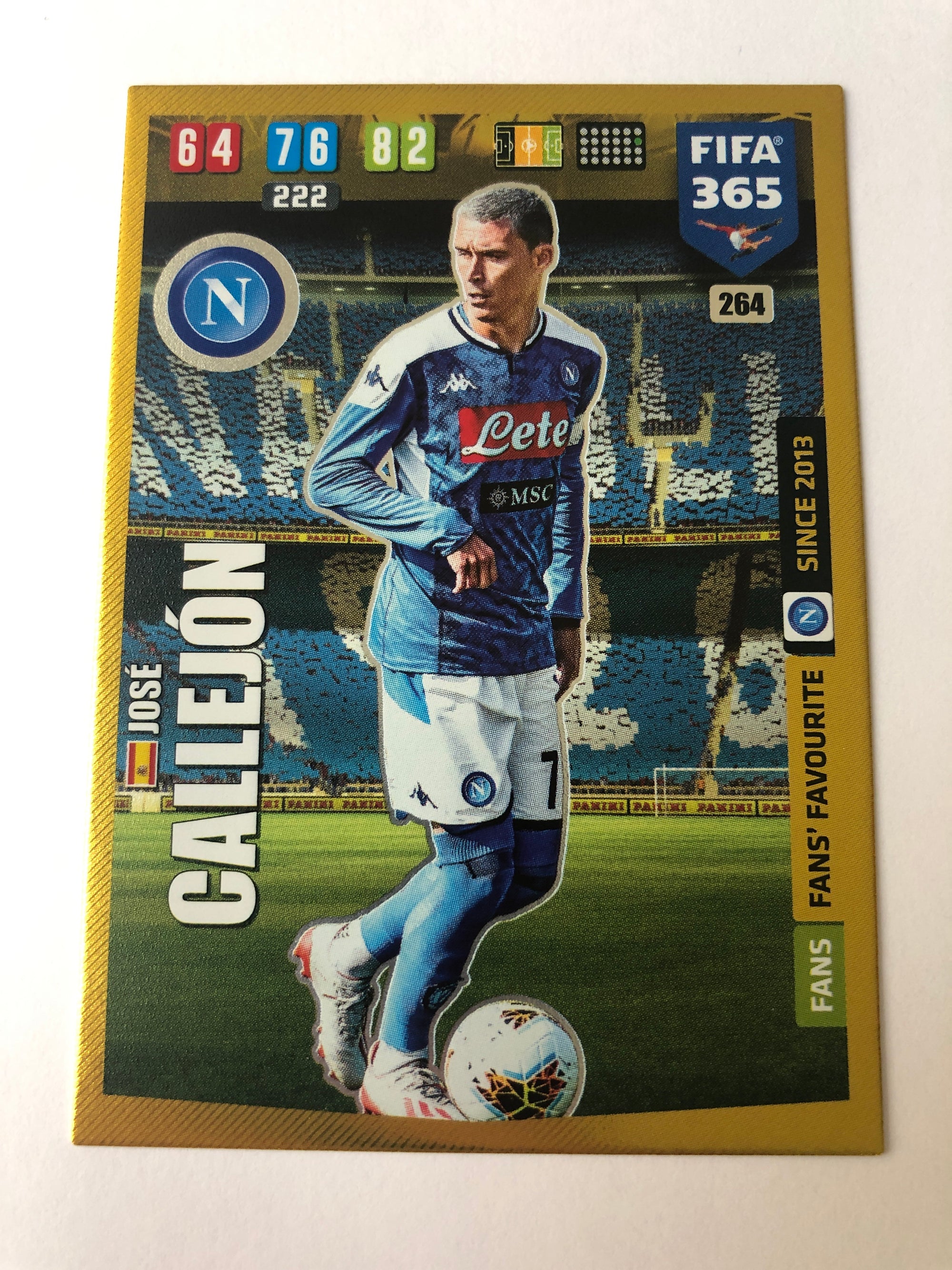 264. JOSE CALLEJON - NAPOLI - FANS FANS’ FAVOURITE