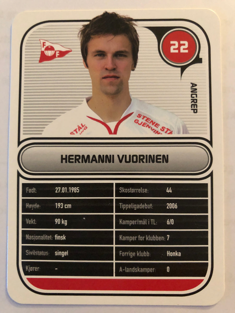FREDRIKSTAD 022. HERMANNI VOURINEN