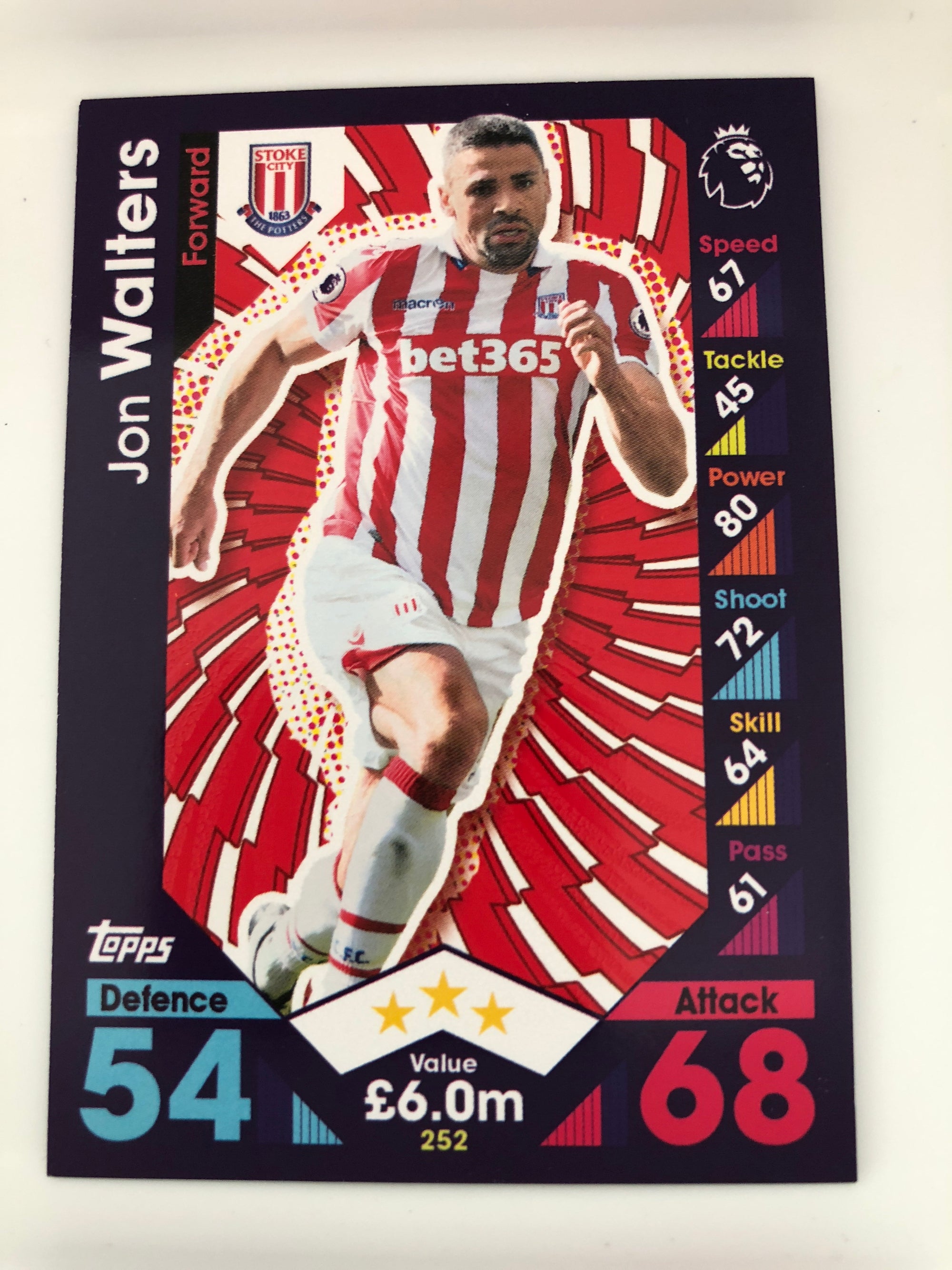 252. JON WALTERS - STOKE CITY