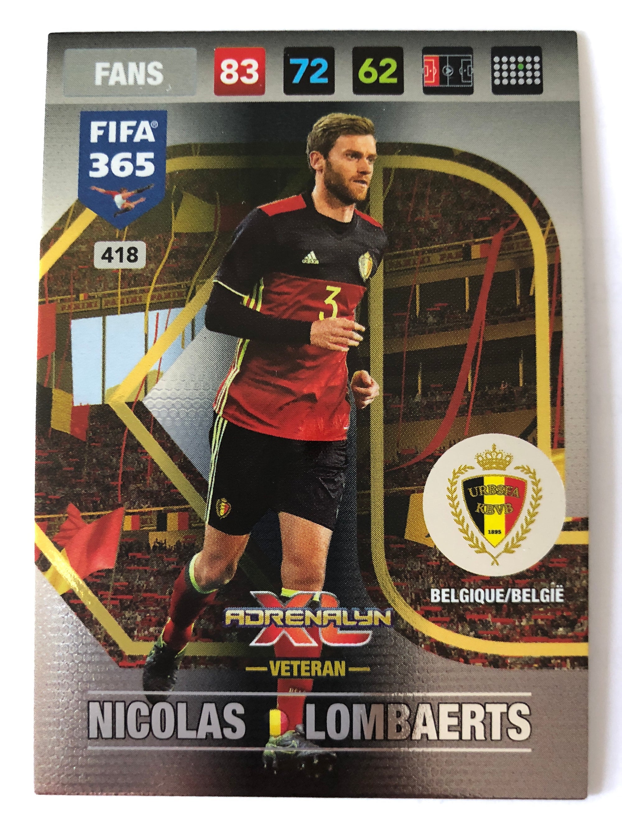 418. NICOLAS LOMBAERTS - BELGIQUE/BELGIË - FANS - VETERAN