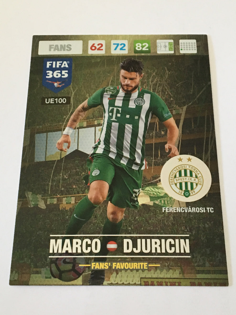 UE100 - MARCO DJURICIN - FERENCVÁROSI TC - FANS - FAN’S FAVOURITE