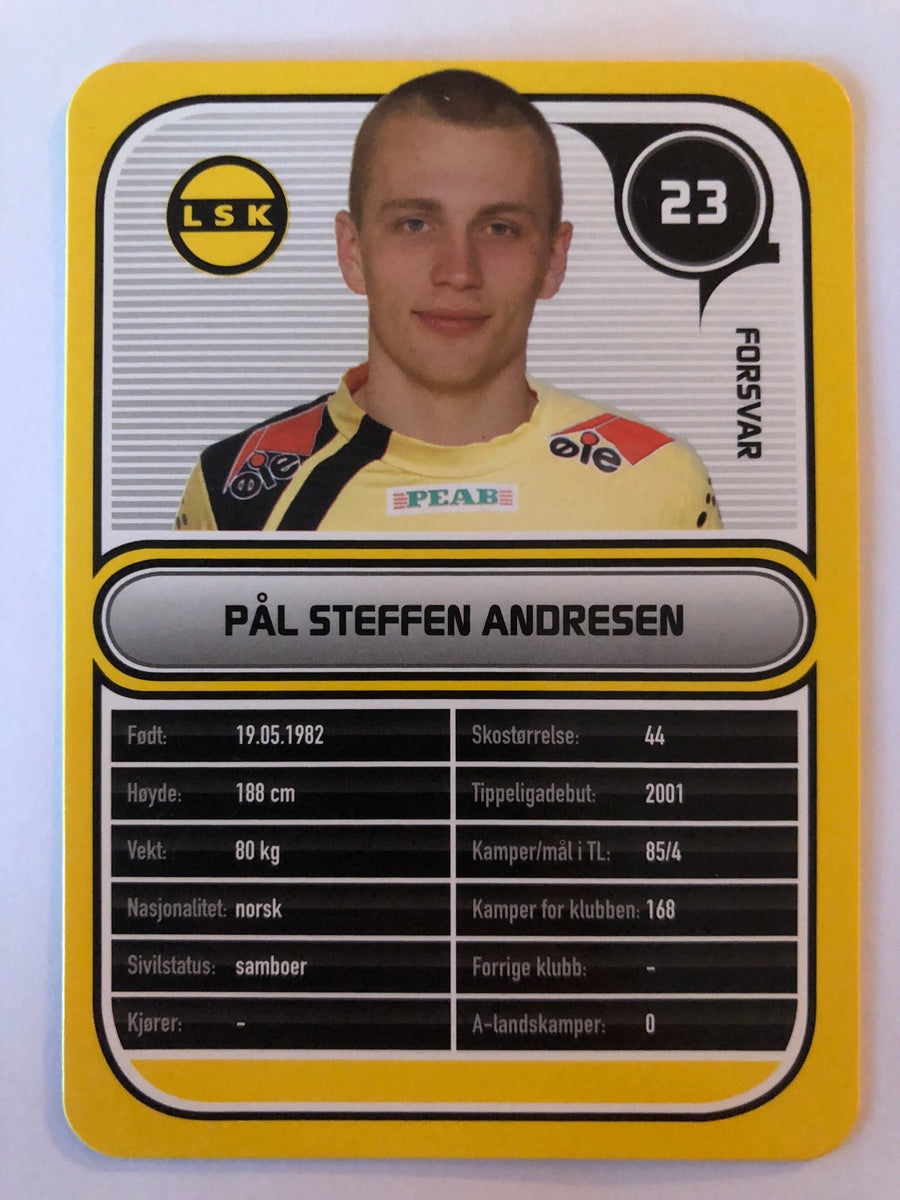 LILLESTRØM 023. PÅL STEFFEN ANDRESEN