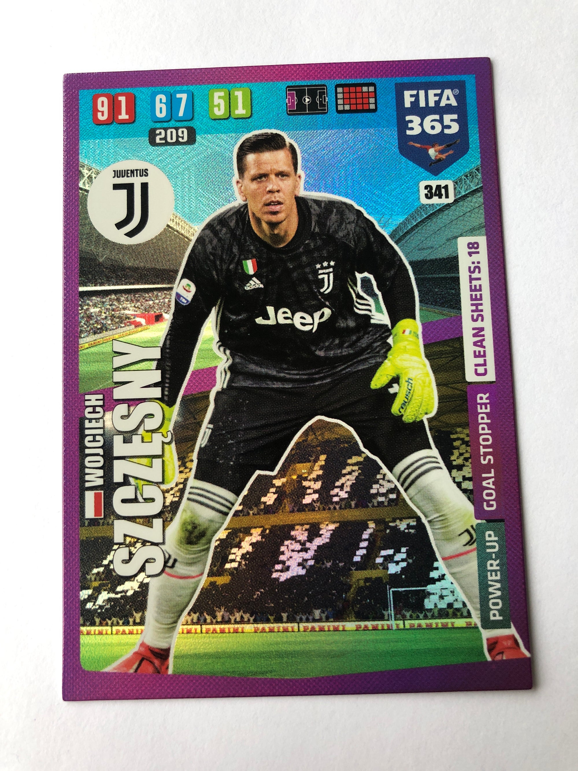 341. WOJCIECH SZCZESNY - JUVENTUS - POWER-UP GOAL STOPPER