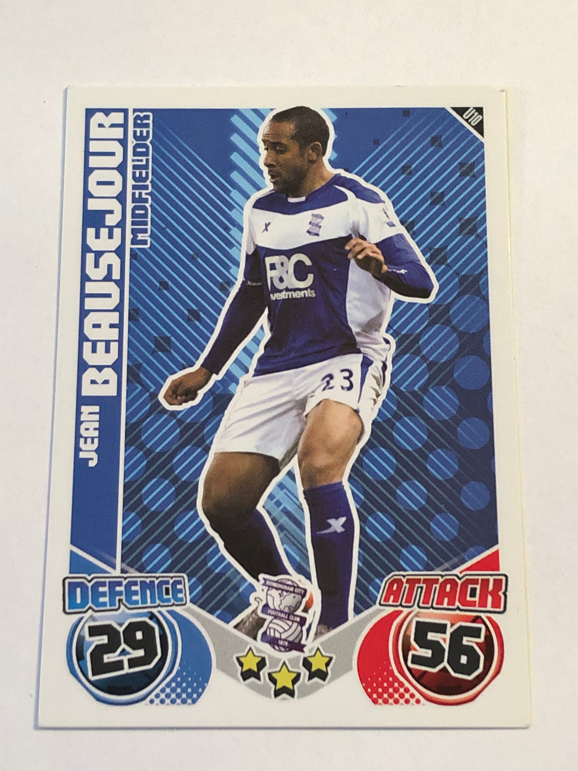 U10. JEAN BEAUSEJOUR - BIRMINGHAM