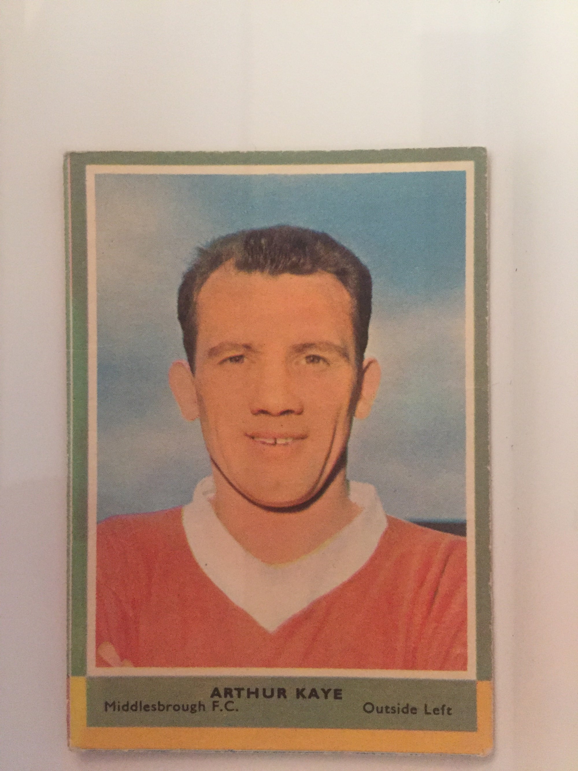 043. ARTHUR KAYE - MIDDLESBROUGH