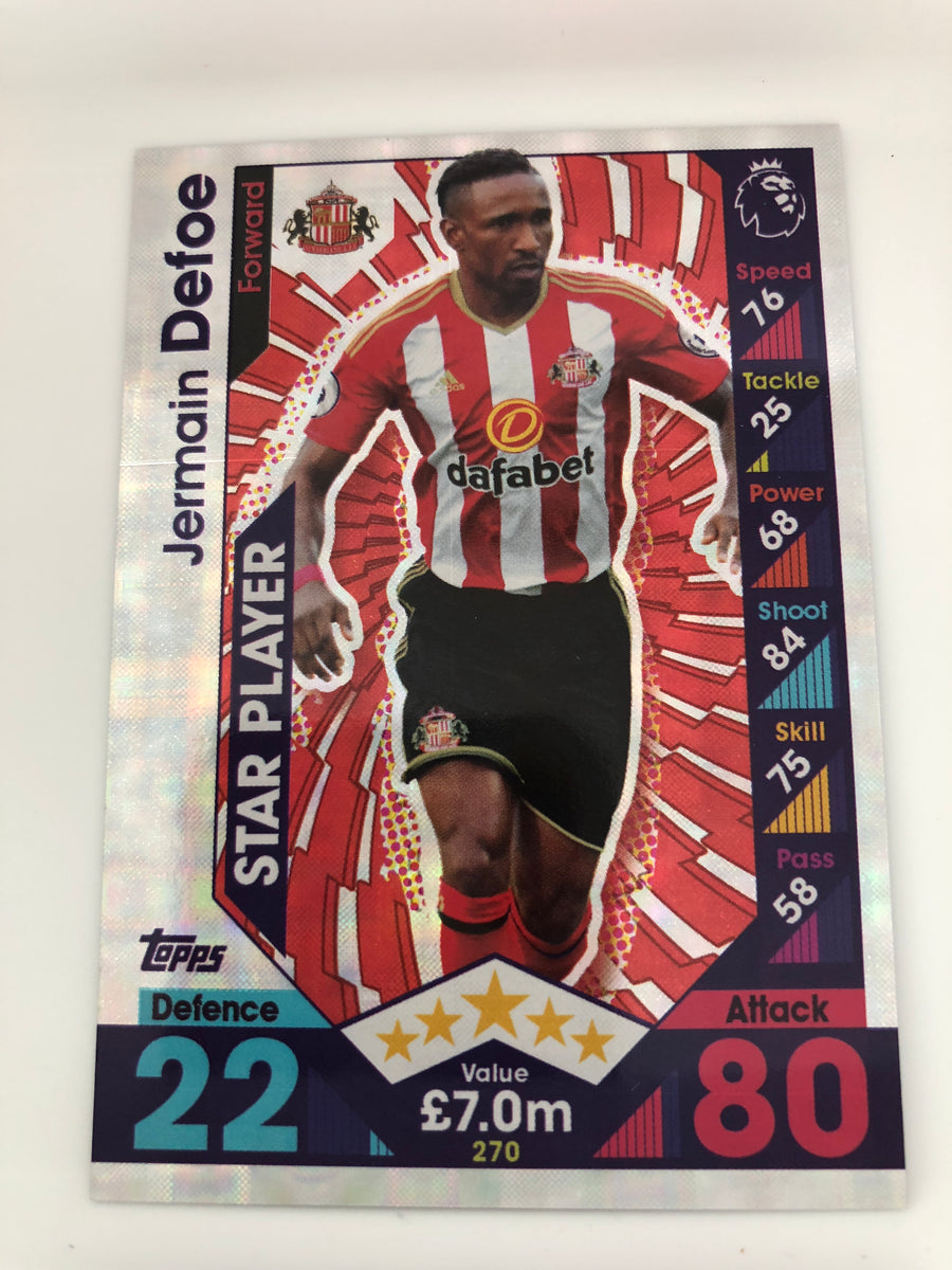 270. JERMAIN DEFOE - SUNDERLAND - STAR PLAYER