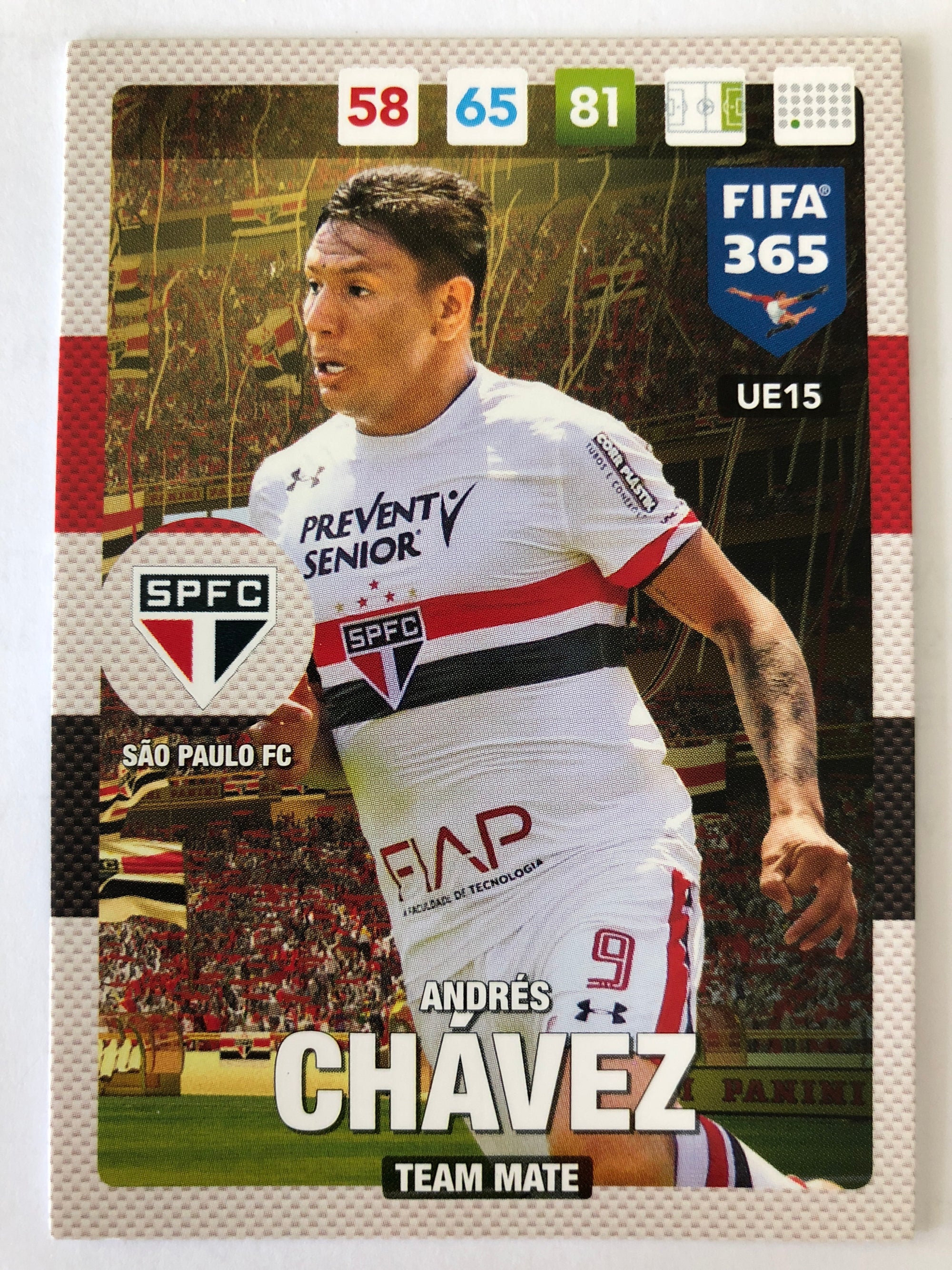 UE015 - ANDRÉS CHAVEZ - SÃO PAULO FC - TEAM MATE