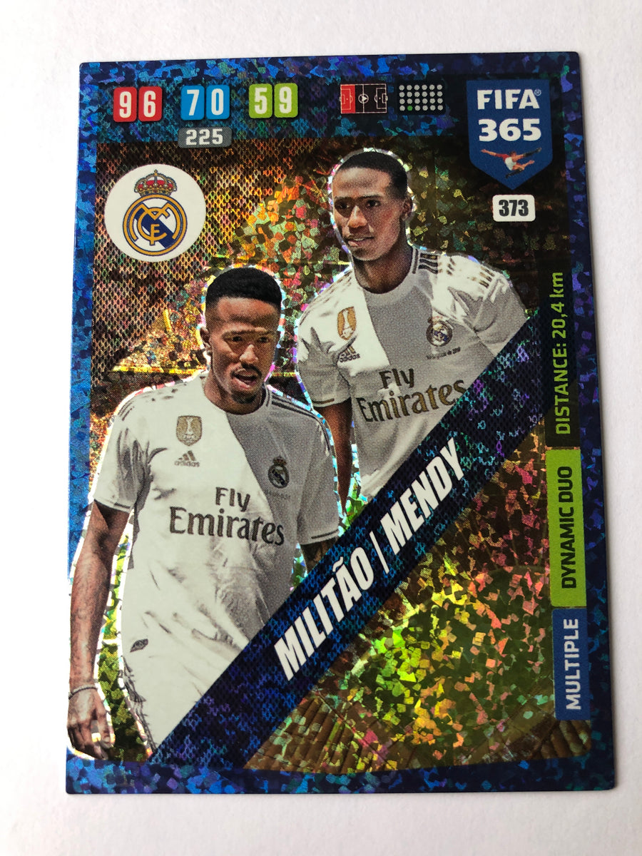 373. MILITÃO/MENDY - REAL MADRID - MULTIPLE DYNAMOC DUO