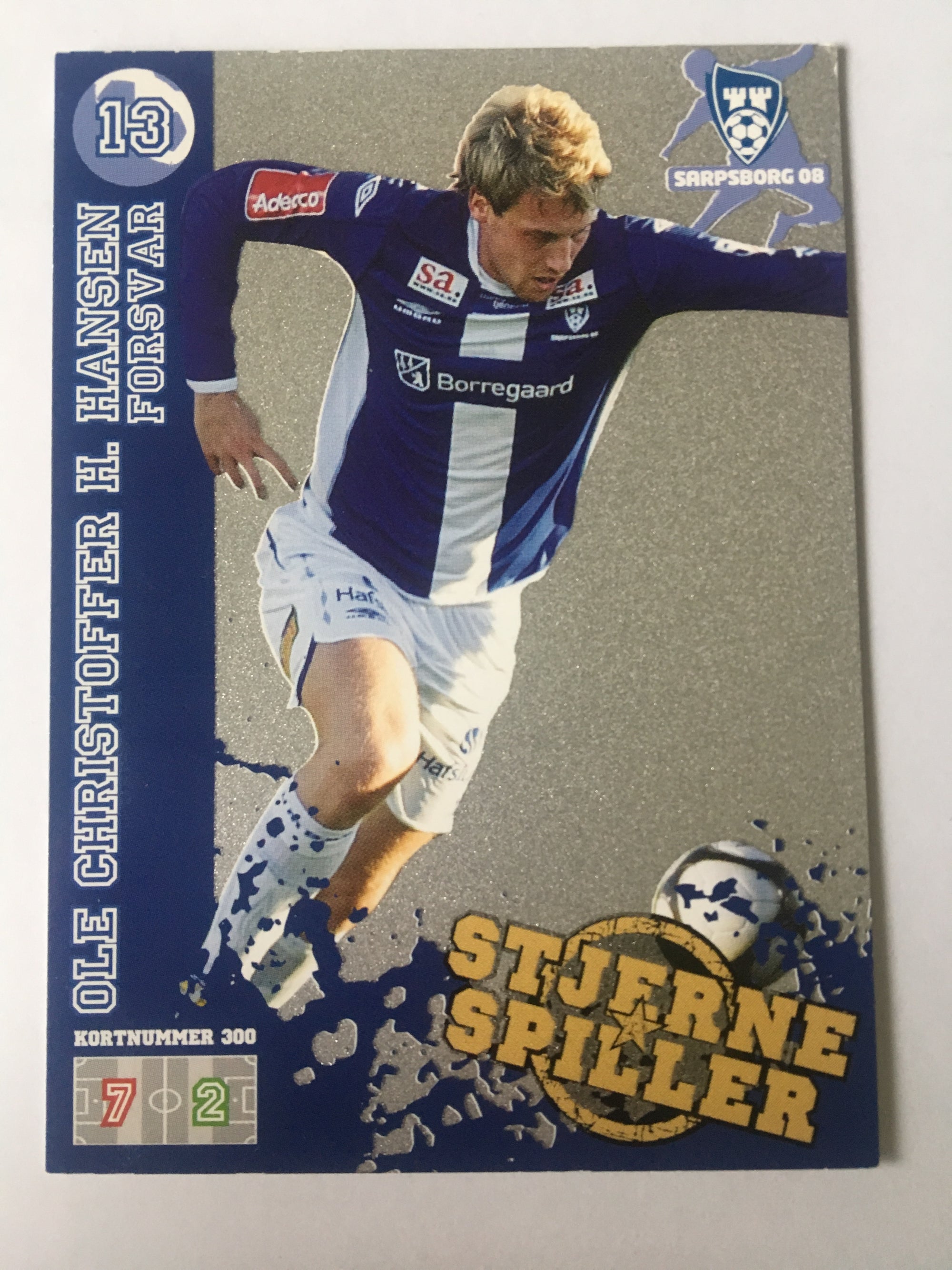 SARPSBORG 08 - STJERNESPILLER - OLE CHRISTOFFER H.HANSEN
