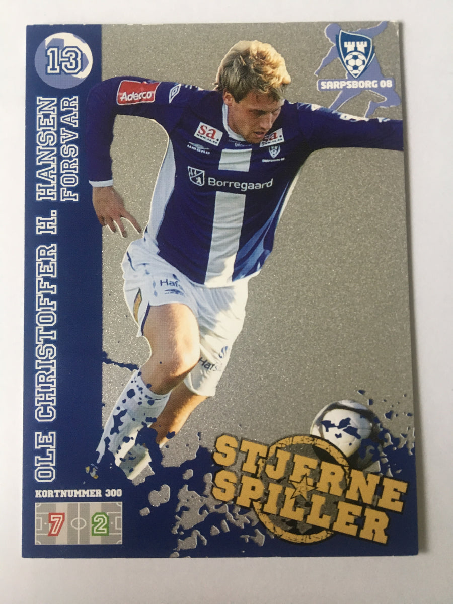 SARPSBORG 08 - STJERNESPILLER - OLE CHRISTOFFER H.HANSEN