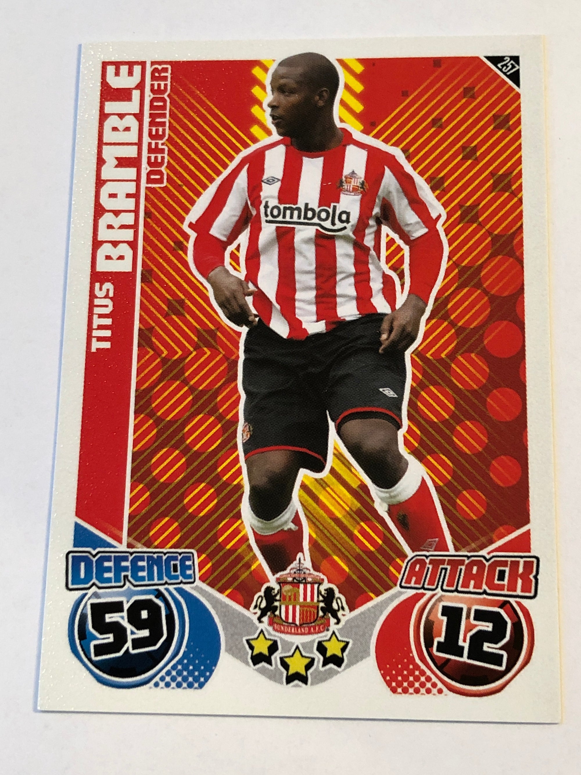 257. TITUS BRAMBLE - SUNDERLAND