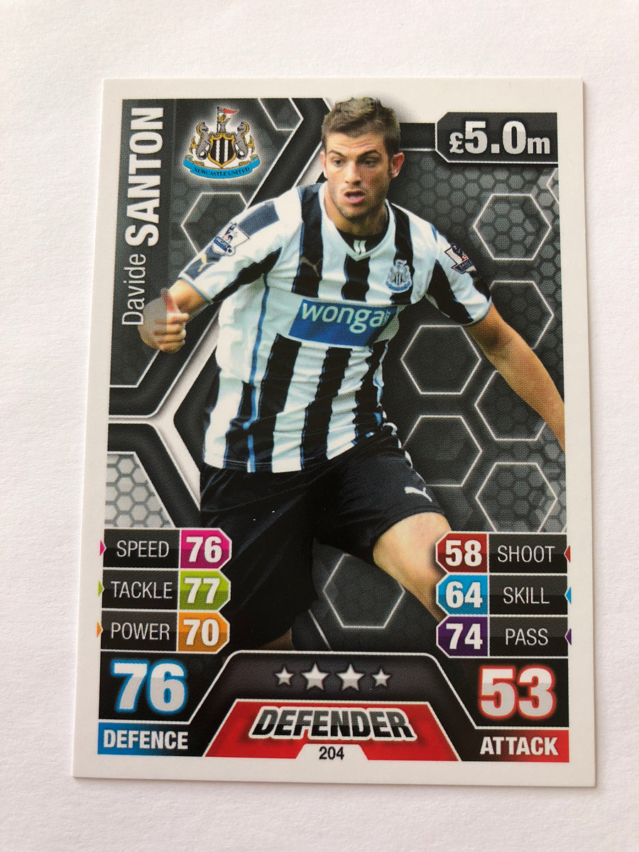 204. DAVIDE SANTON - NEWCASTLE UNITED