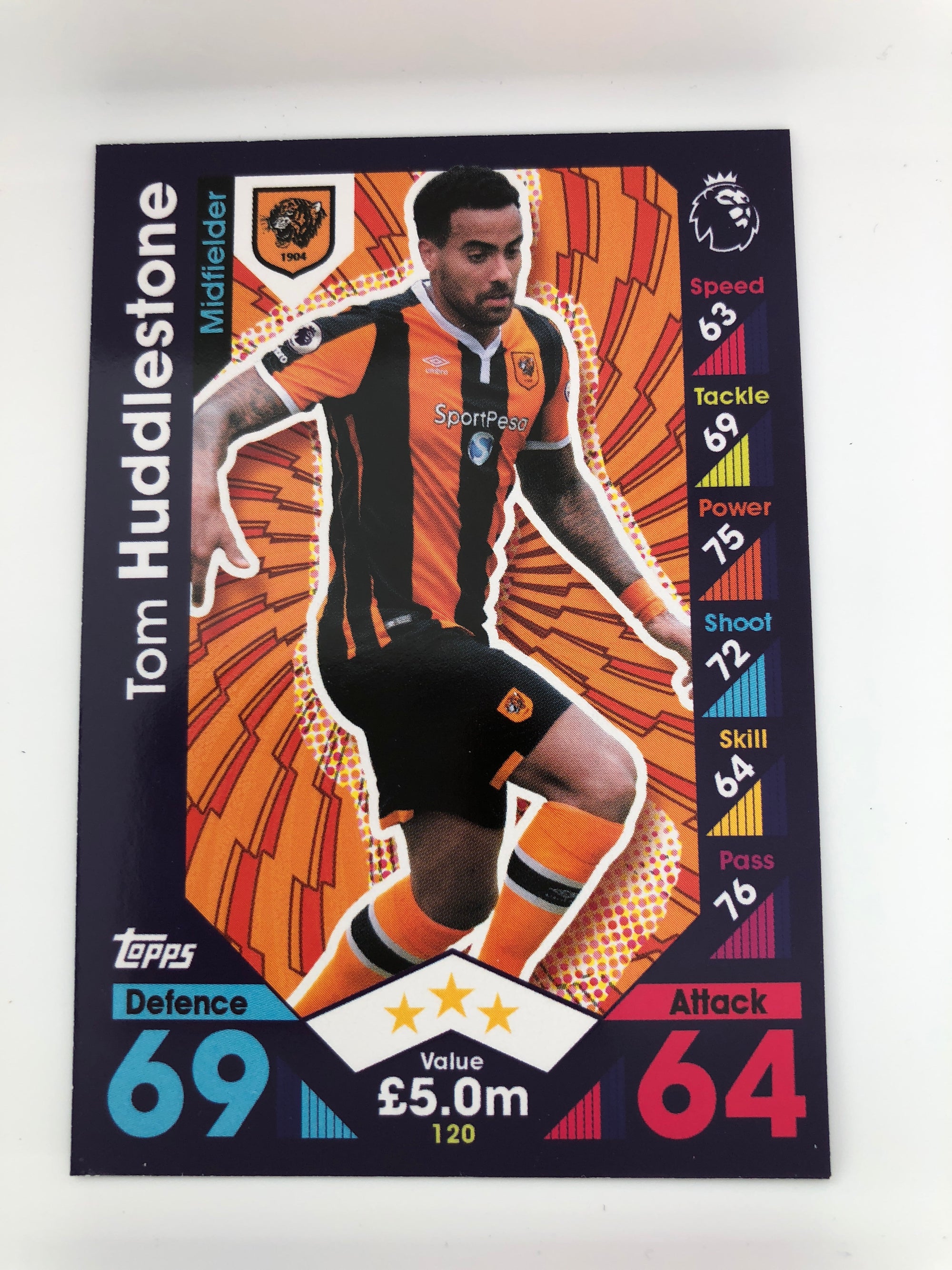 120. TOM HUDDLESTONE - HULL CITY