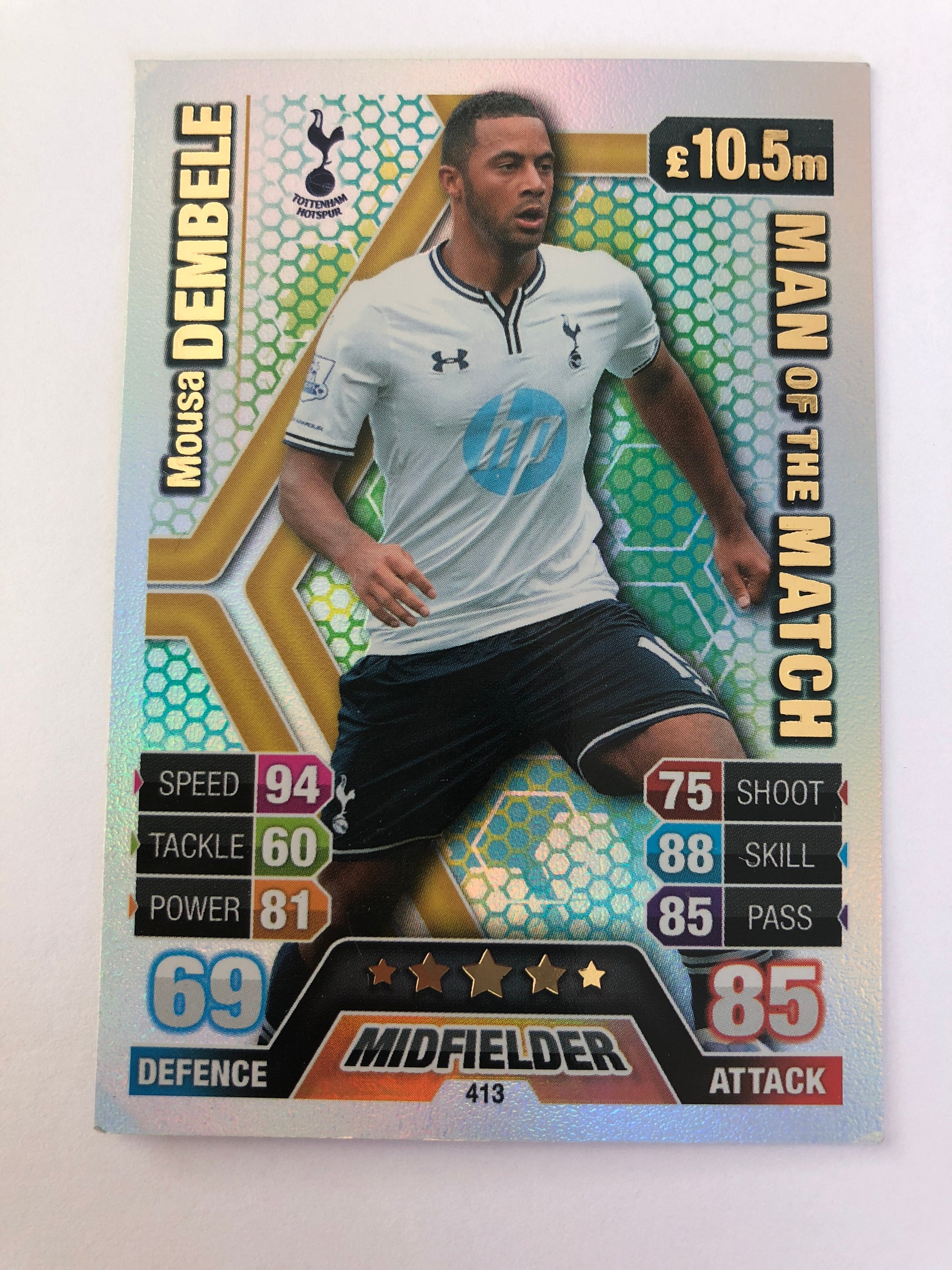 413. MOUSA DEMBELE - TOTTENHAM HOTSPUR - MAN OF THE MATCH