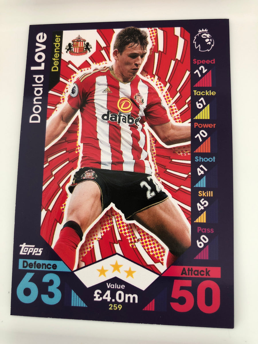 259. DONALD LOVE - SUNDERLAND
