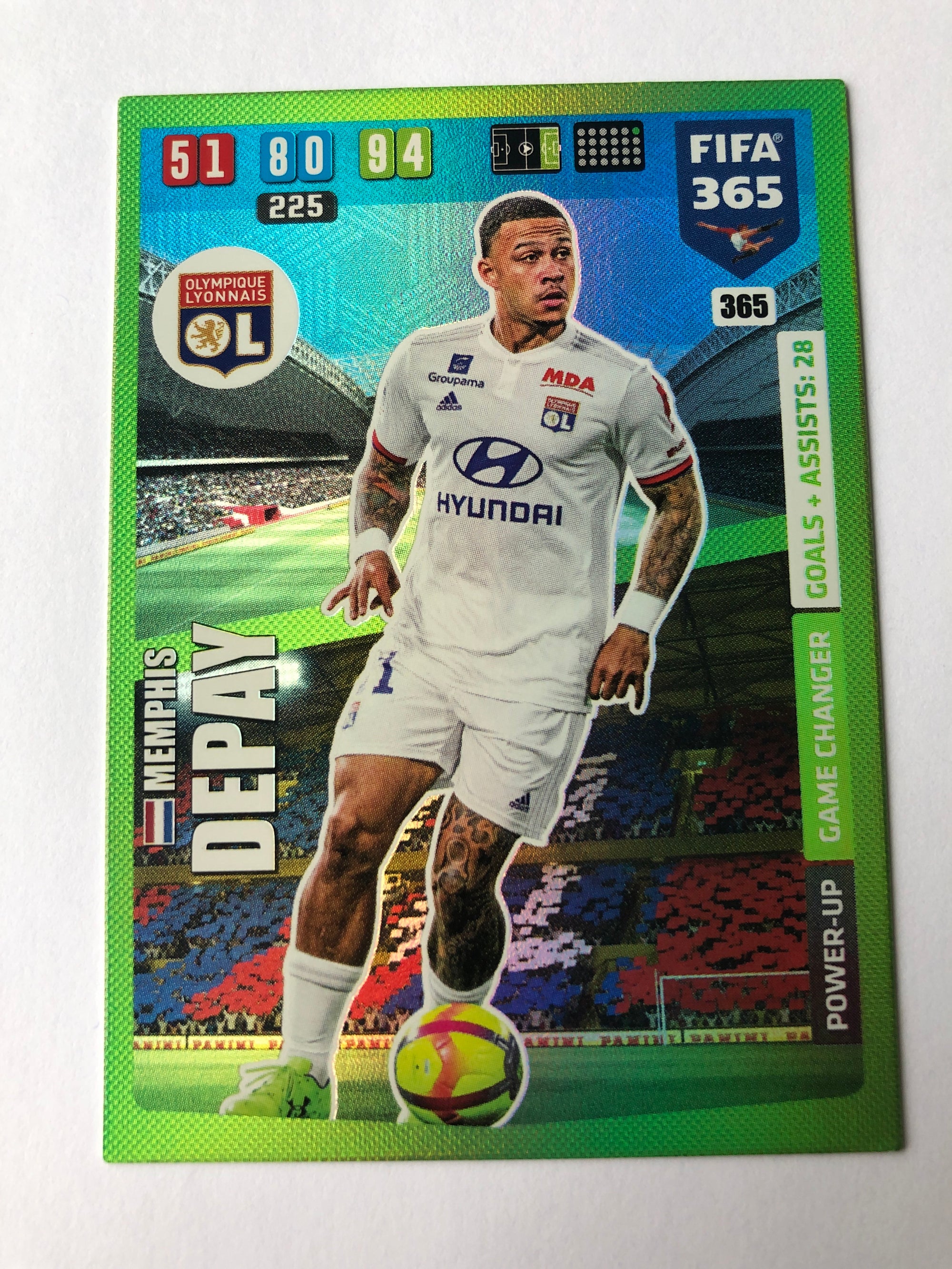 365. MEMPHIS DEPAY - OLYMPIQUE LYONNAIS - POWER-UP GAME CHANGER