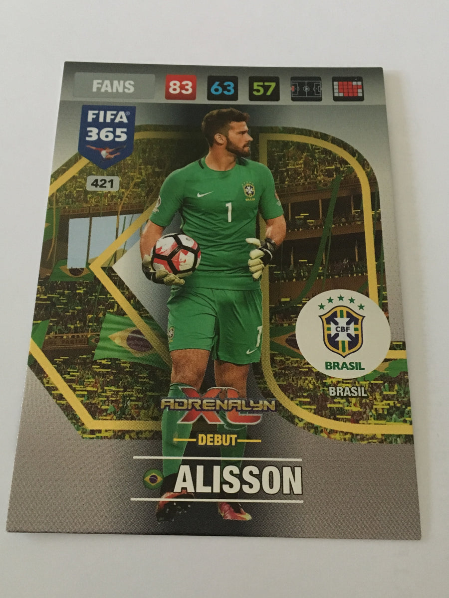 421. ALISSON - BRASIL - FANS - DEBUT