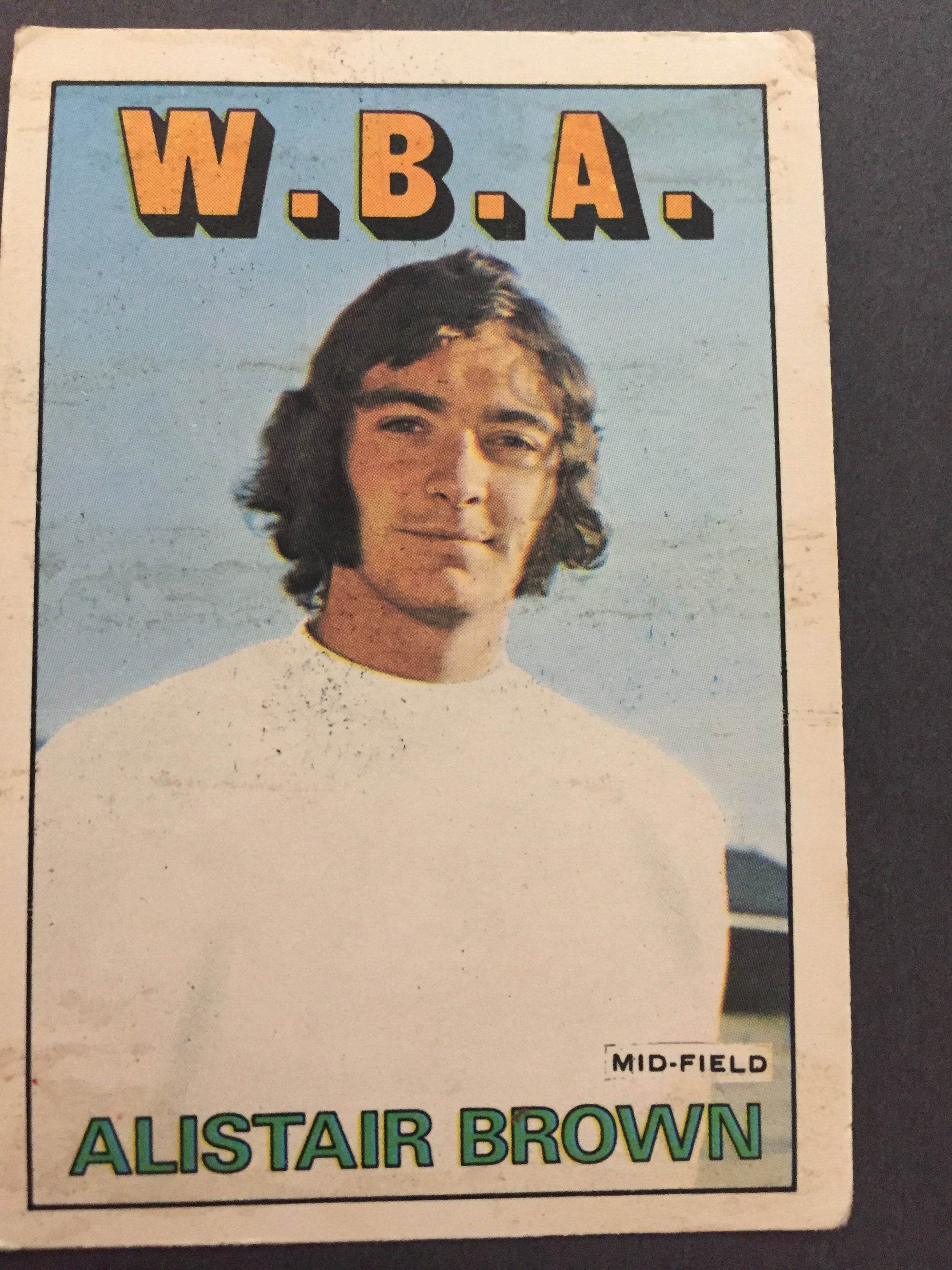 164. ALISTAIR BROWN - W.B.A