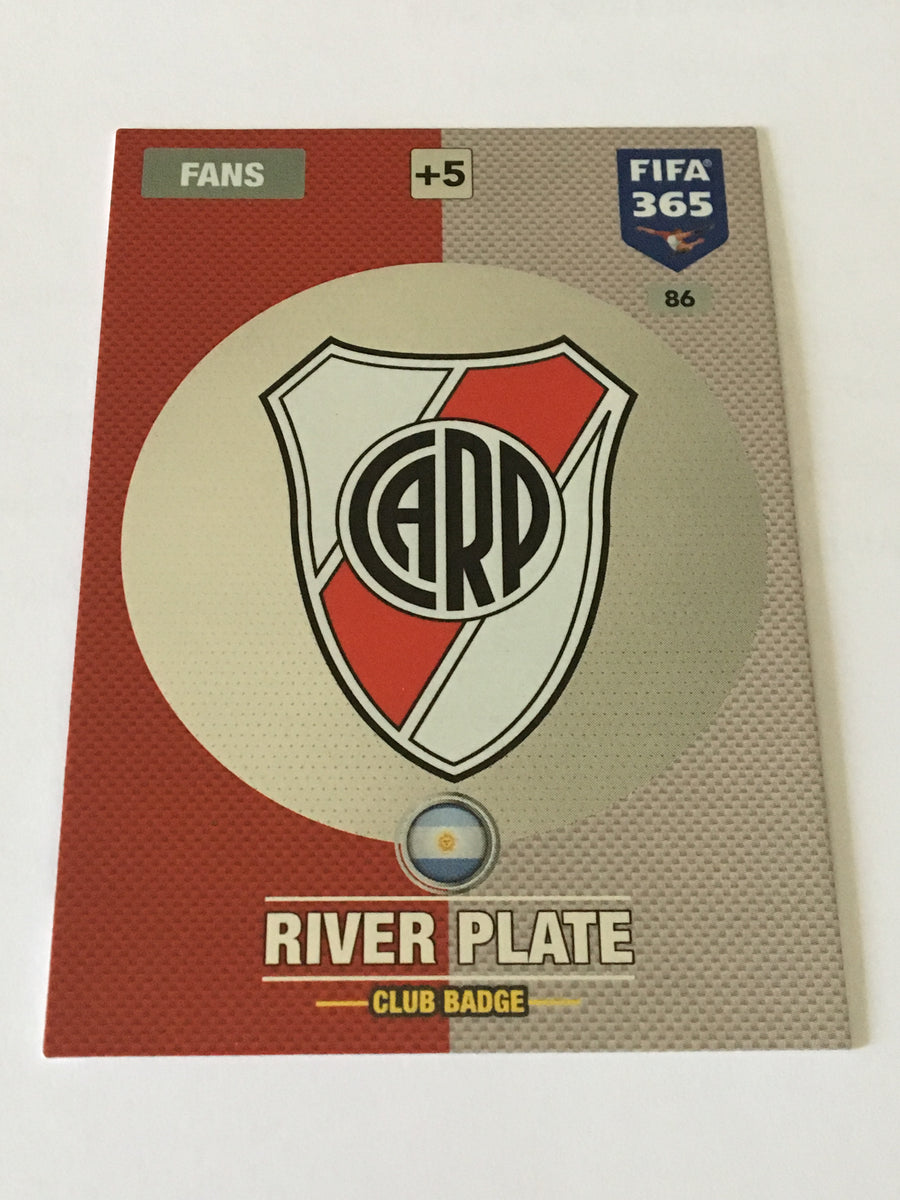 086. RIVER PLATE - ARGENTINA - FANS - CLUB BADGE