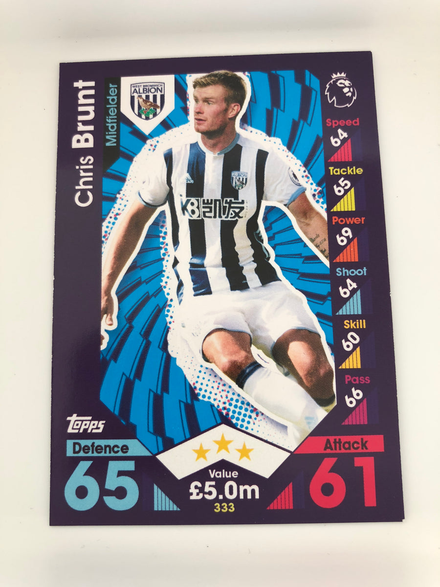 333. CHRIS BRUNT - WEST BROMWICH ALBION