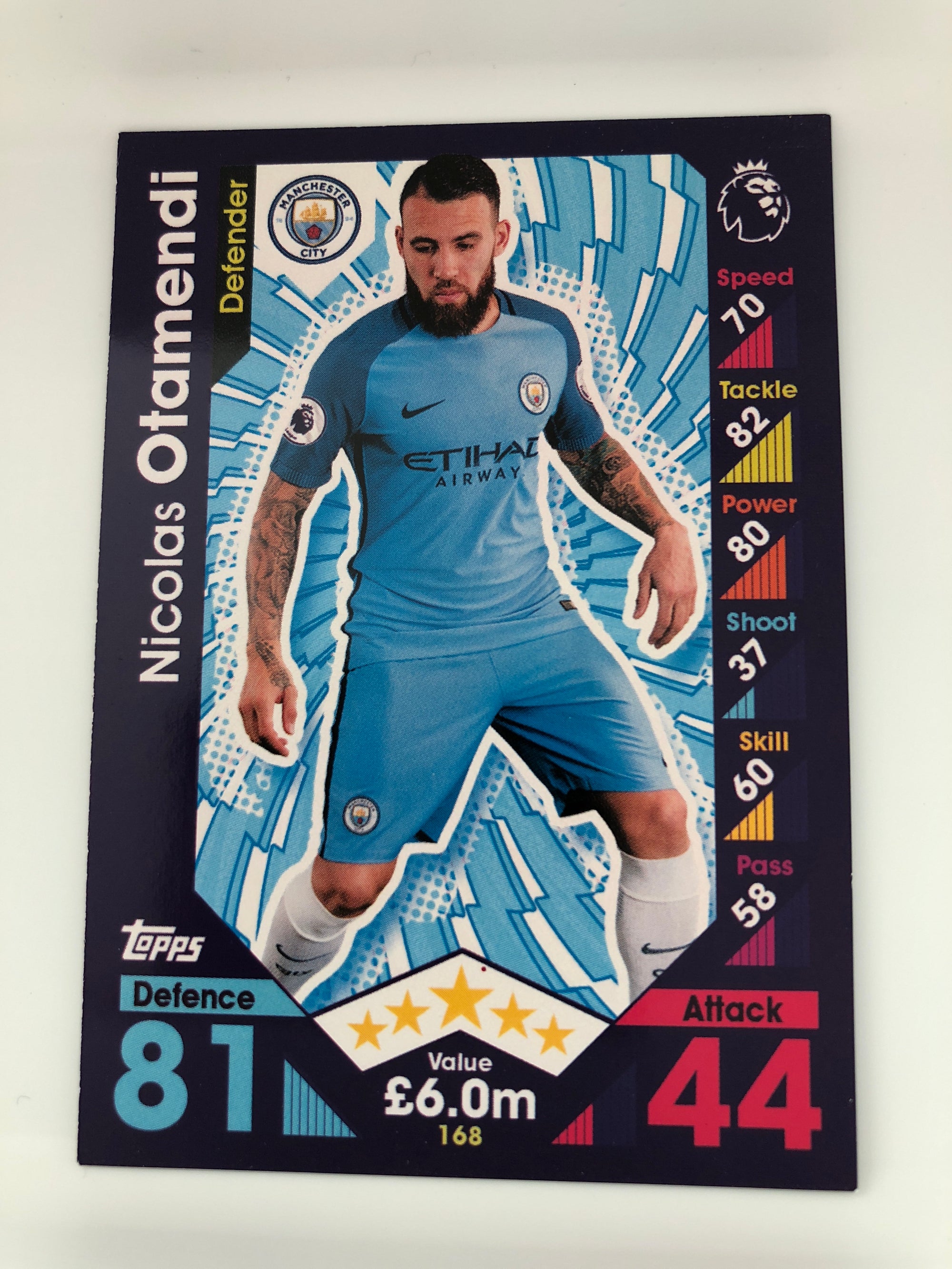 168. NICOLAS OTAMENDI - MANCHESTER CITY