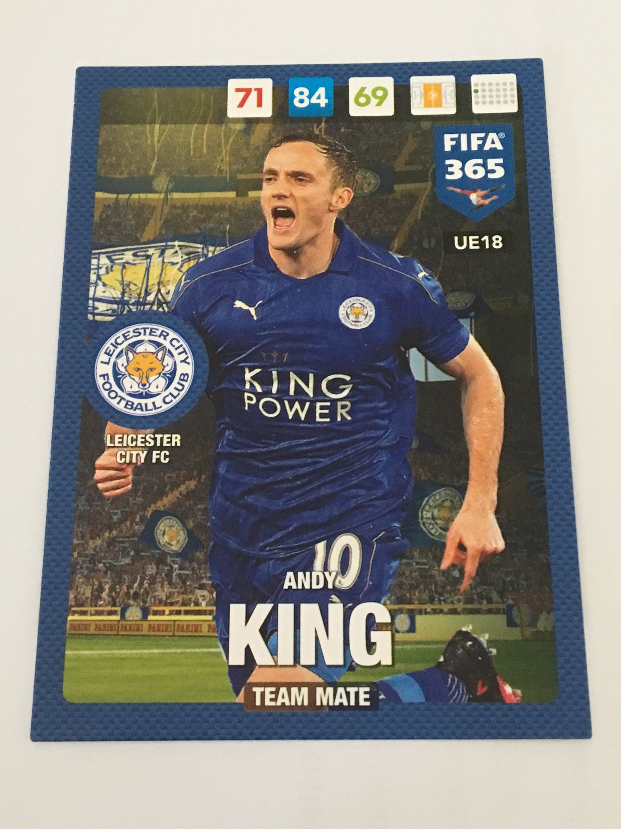 UE018 - ANDY KING - LEICESTER CITY FC - TEAM MATE
