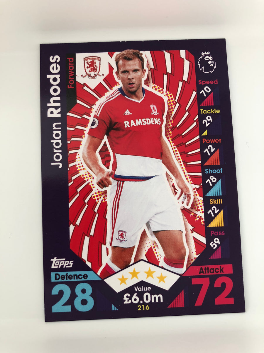 216. JORDAN RHODES - MIDDLESBROUGH
