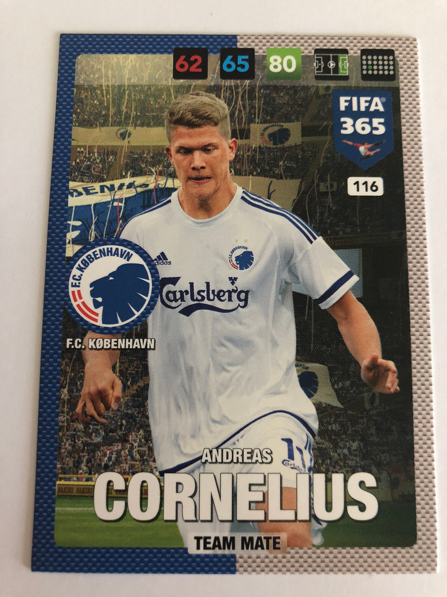 116. ANDREAS CORNELIUS - F.C. KØBENHAVN - TEAM MATE