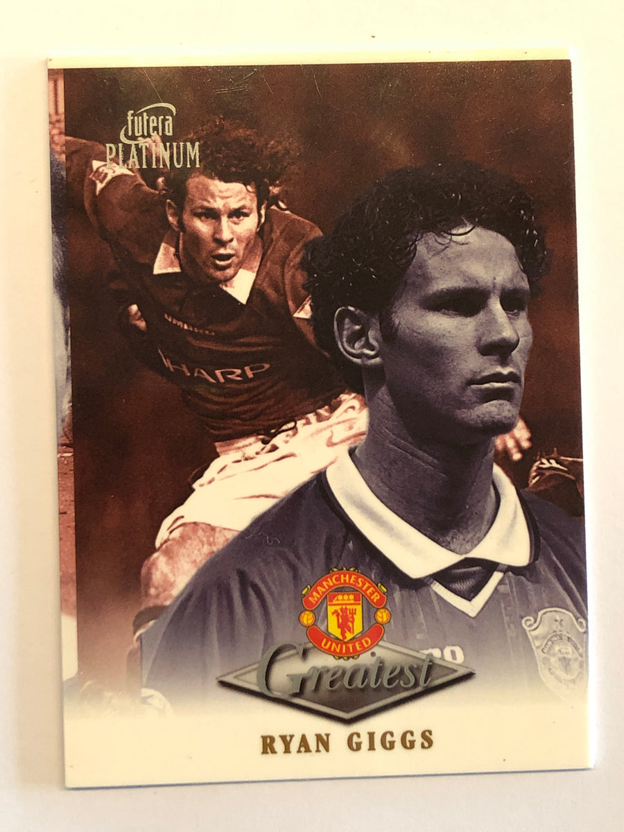 RYAN GIGGS - MANCHESTER UNITED - FUTERA GREATEST 1999