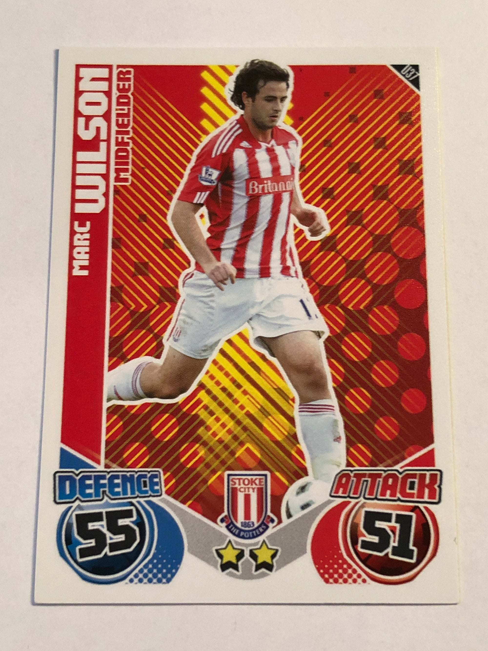 U37. MARC WILSON - STOKE CITY