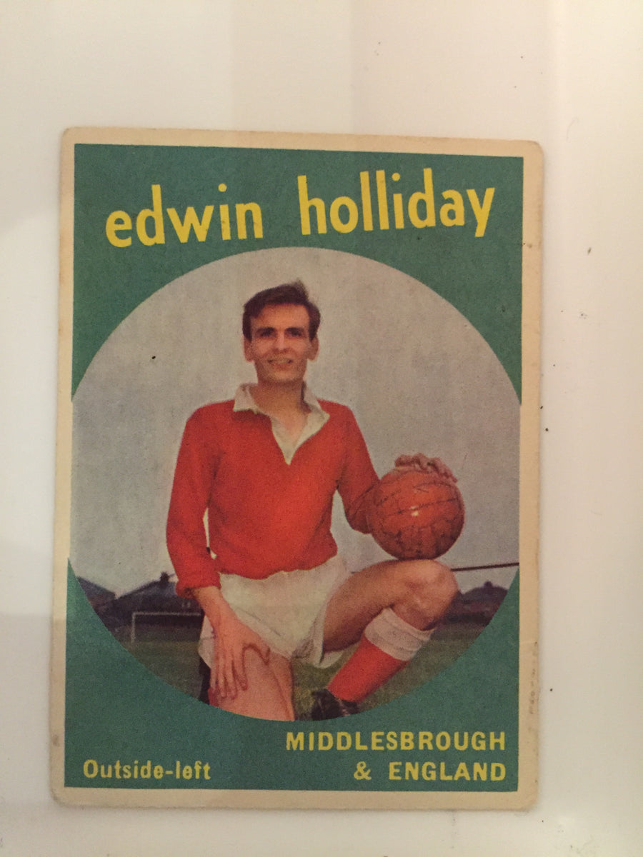 060. EDWIN HOLLIDAY - MIDDLESBROUGH