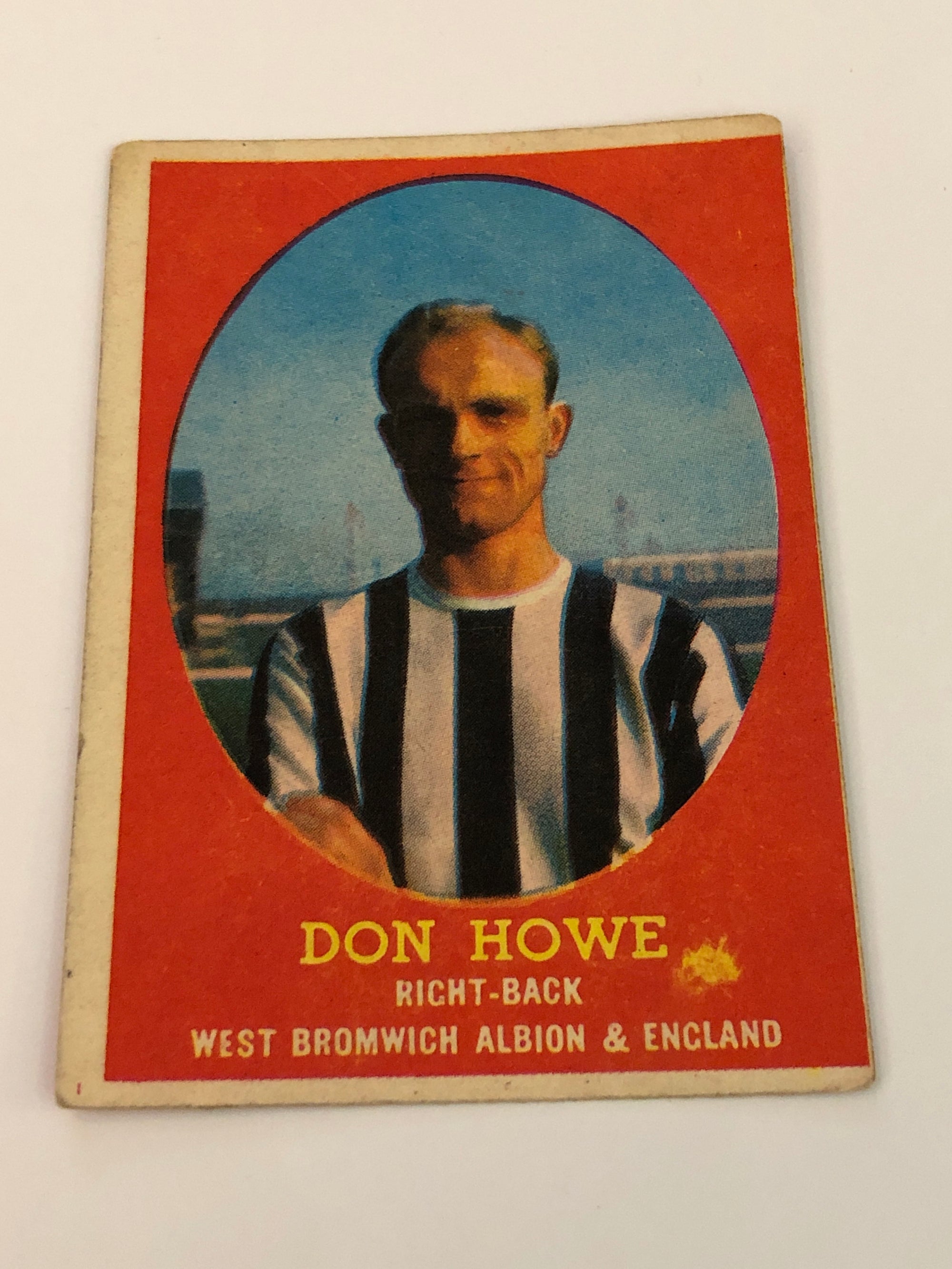 060. DOB HOWE - WEST BROMWICH ALBION