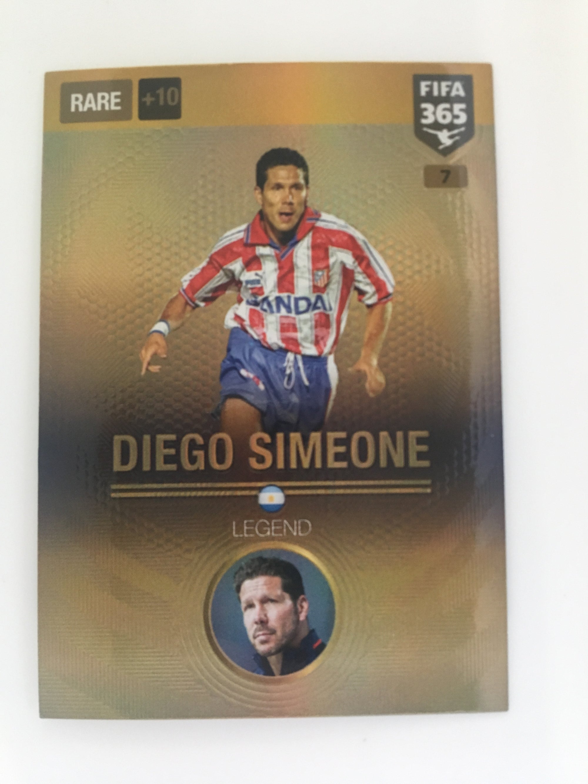 007. DIEGO SIMEONE - ARGENTINA - RARE - LEGEND