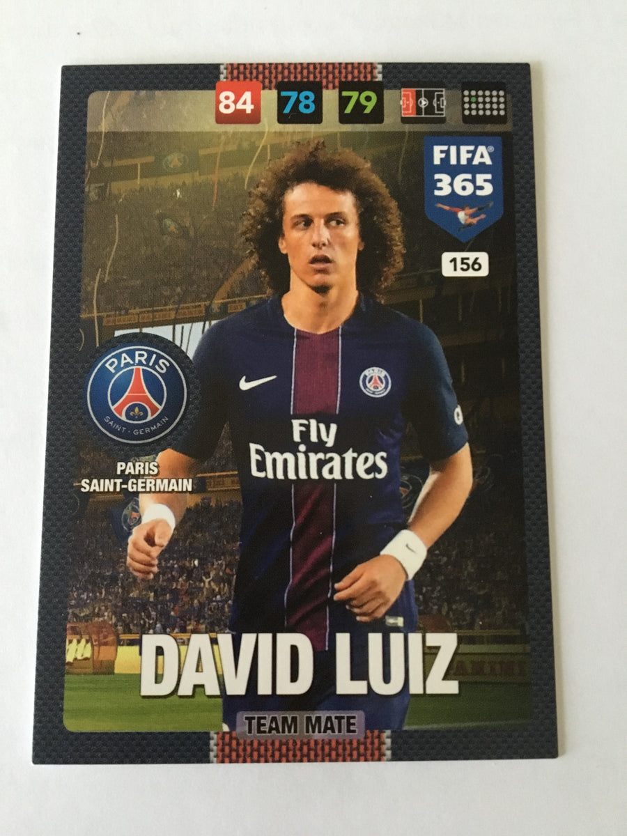 156. DAVID LUIZ - PARIS SAINT-GERMAIN - TEAM MATE