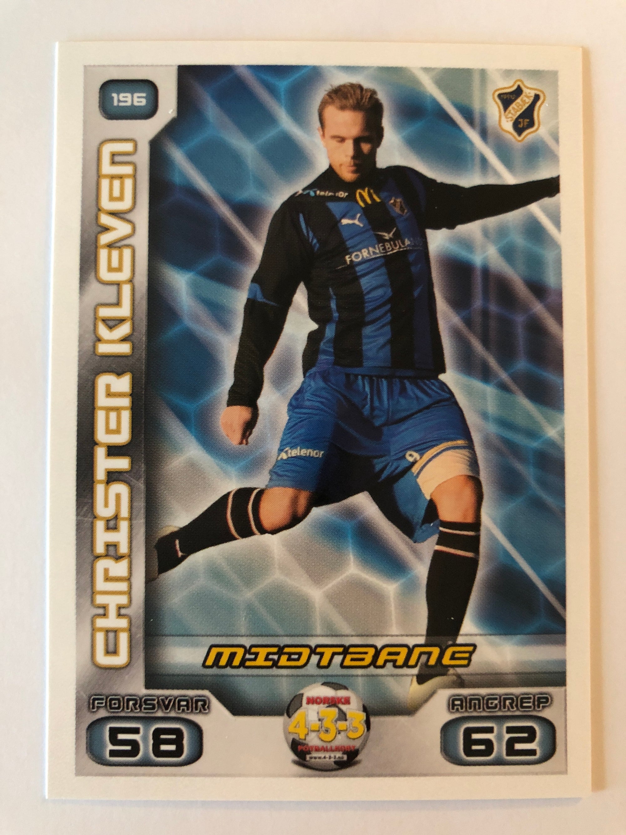 196. CHRISTER KLEVEN - STABÆK IF