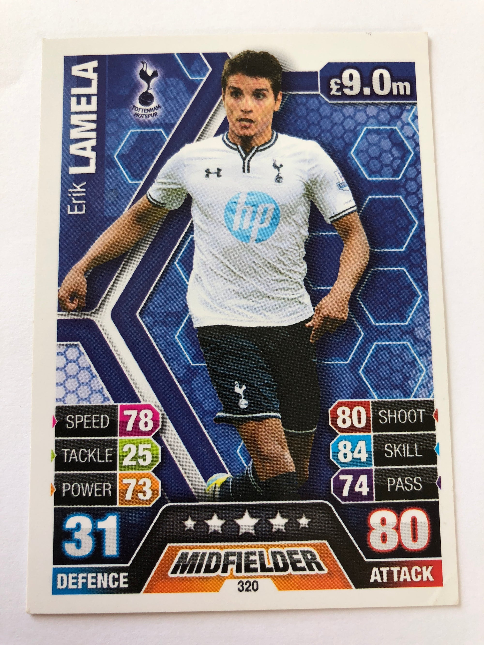 320. ERIK LAMELA - TOTTENHAM HOTSPUR