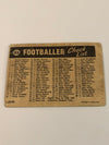 082. TOTTENHAM HOTSPUR - CHECKLIST