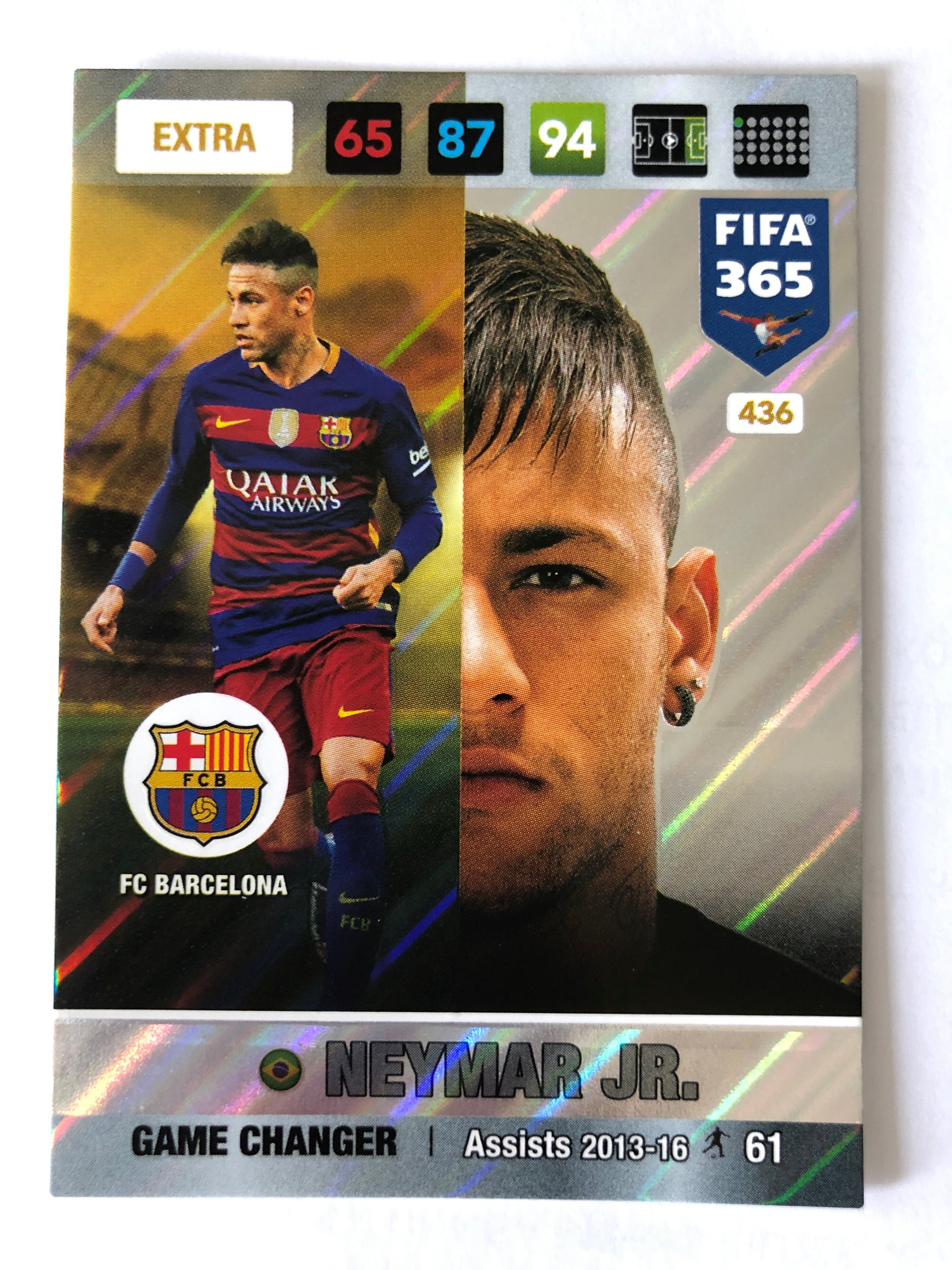 436. NEYMAR JR. - FC BARCELONA - EXTRA - GAME CHANGER
