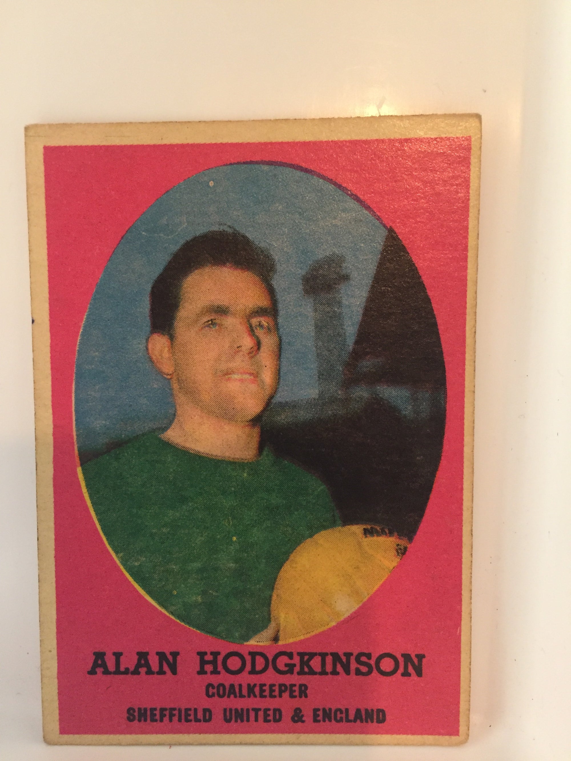016. ALAN HODGKINSON - SHEFFIELD UNITED