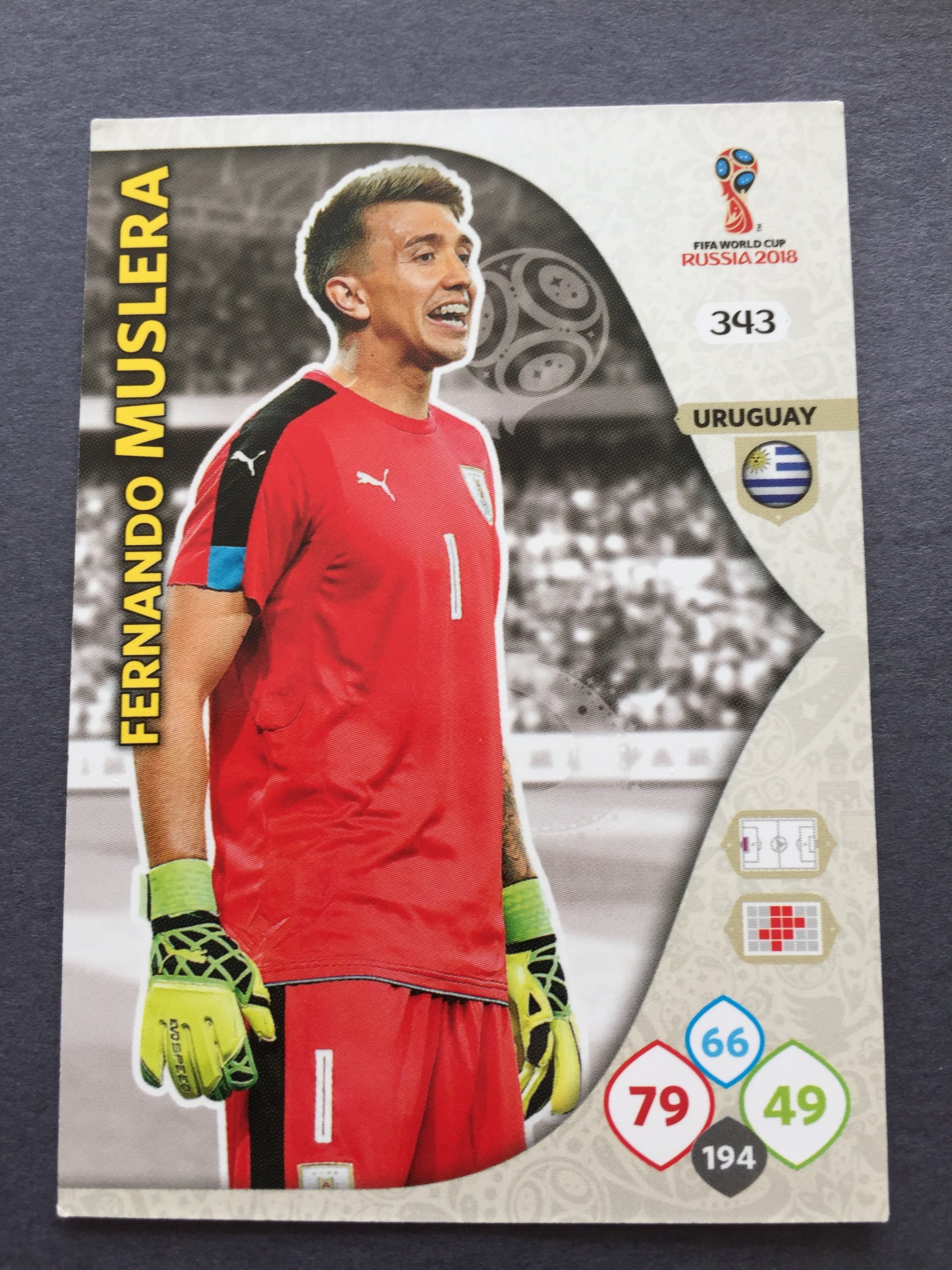 343. FERNANDO MUSLERA - URUGUAY