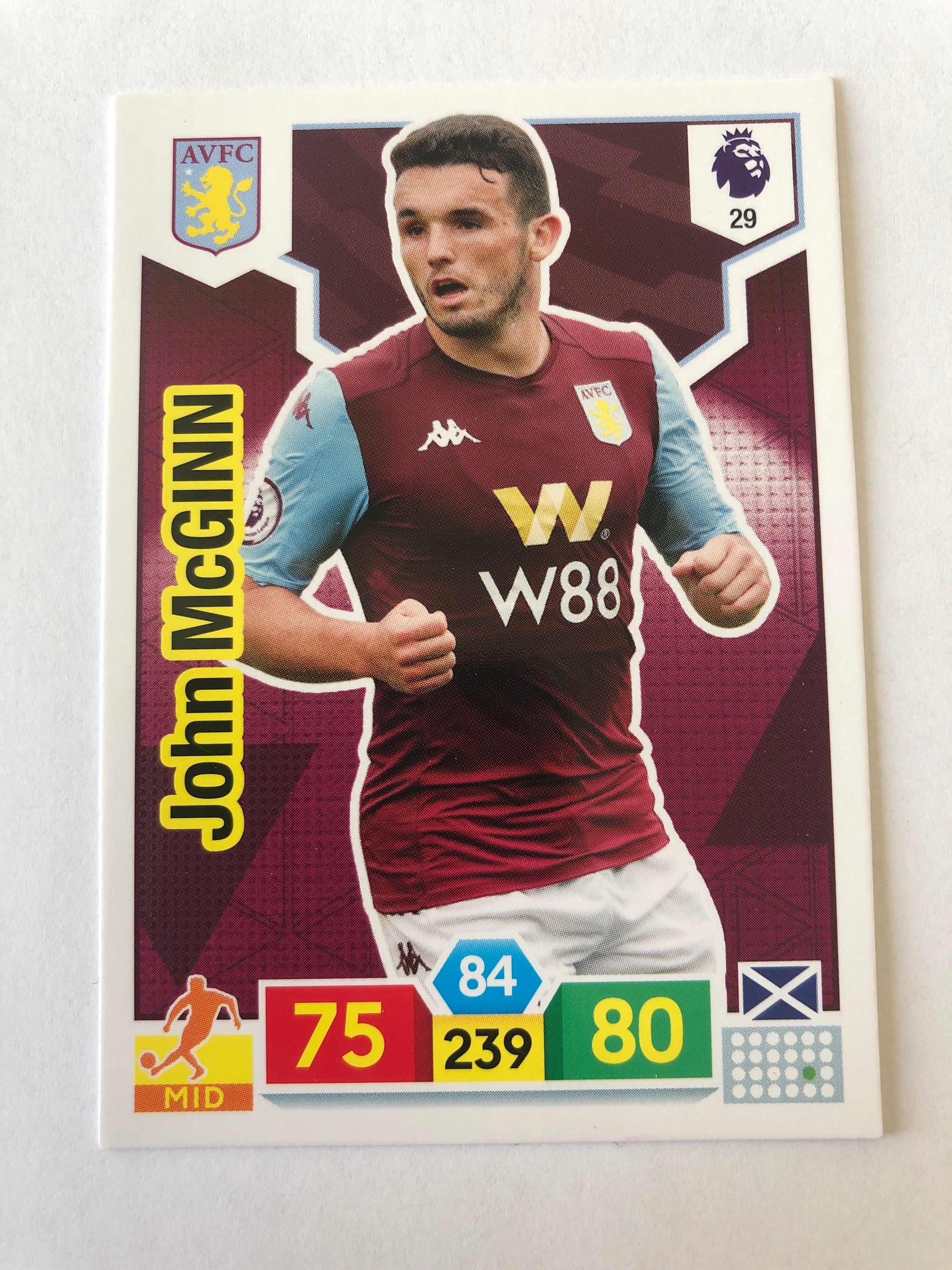 029. JOHN MCGINN - ASTON VILLA